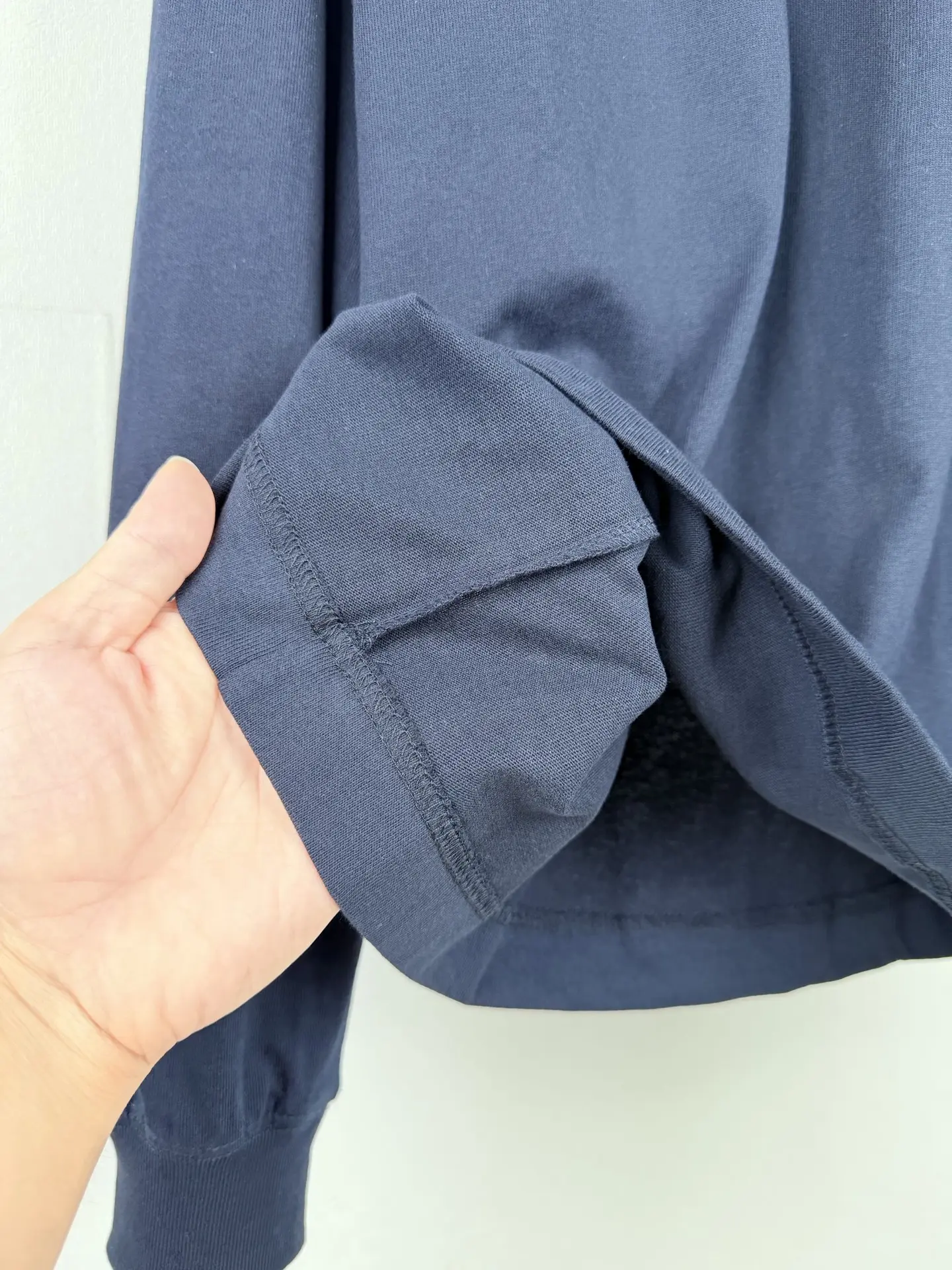 Logo-Label Long-Sleeved Polo Shirt D23022859 — view 10