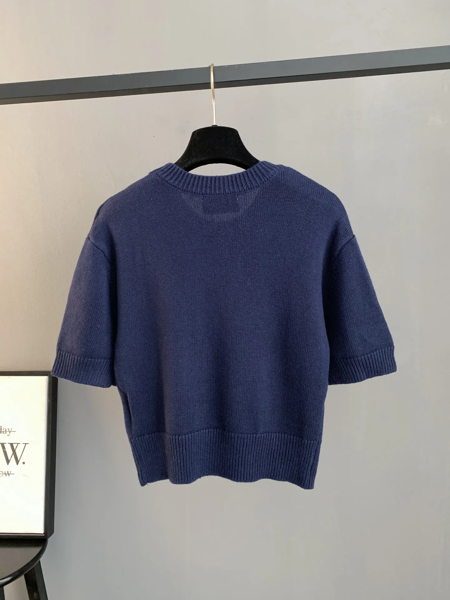 Logo Intarsia Wool and Cashmere-Blend Sweater D23024064 — view 2