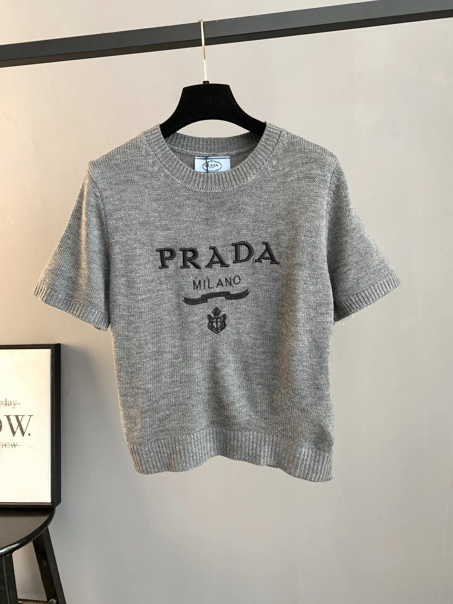 Logo Intarsia Wool and Cashmere-Blend Sweater D23024063