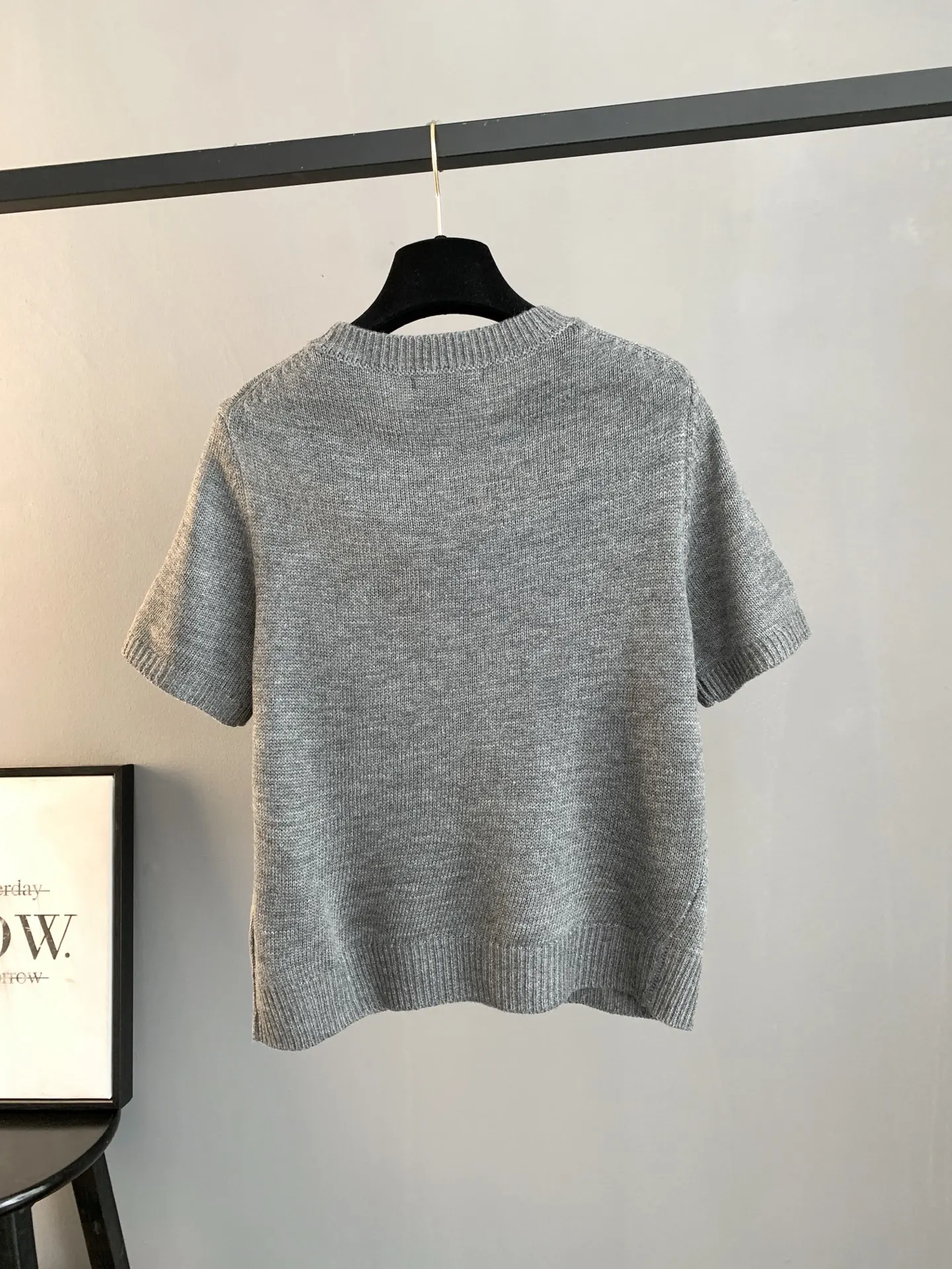 Logo Intarsia Wool and Cashmere-Blend Sweater D23024063 — view 2