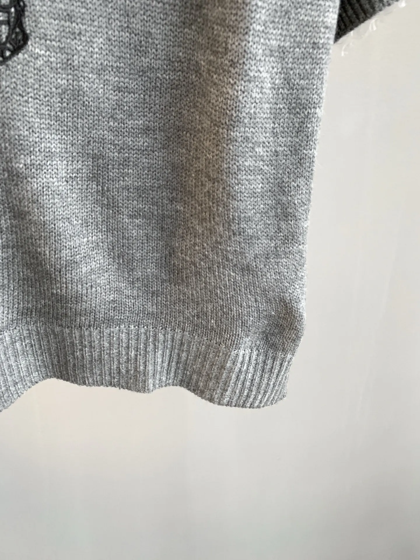 Logo Intarsia Wool and Cashmere-Blend Sweater D23024063 — view 9