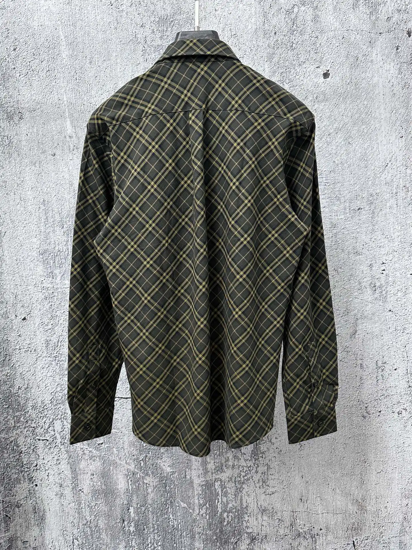 Diamond Check Embroidered Nylon Shirt D23524870 — view 2
