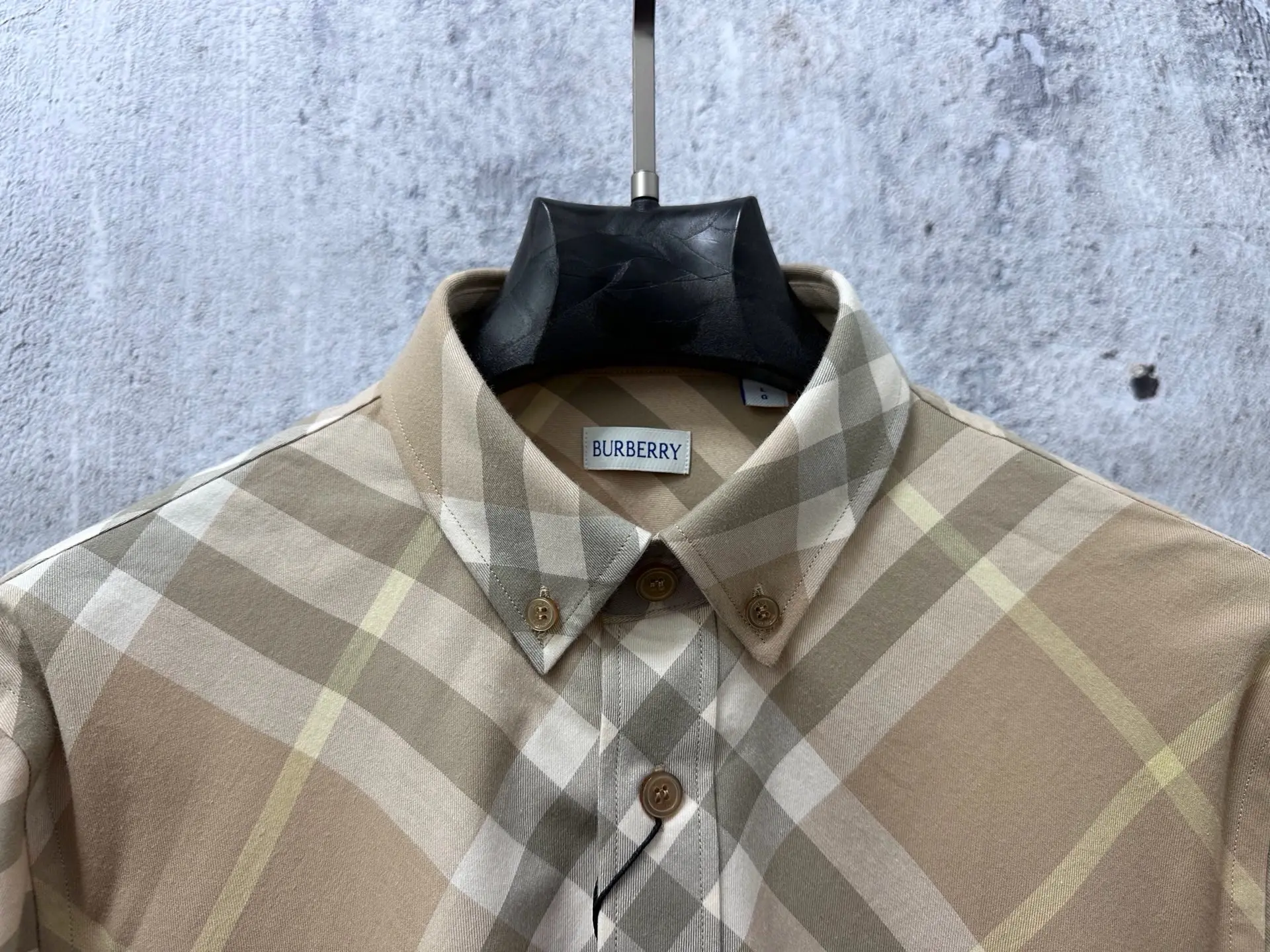 Diagonal Check Button-Down Shirt D23524872 — view 4