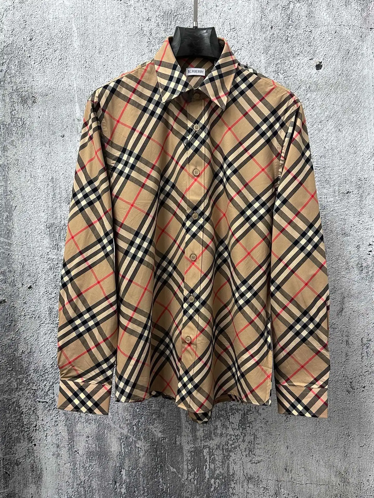 Vintage Check Nylon Twill Shirt D23524874