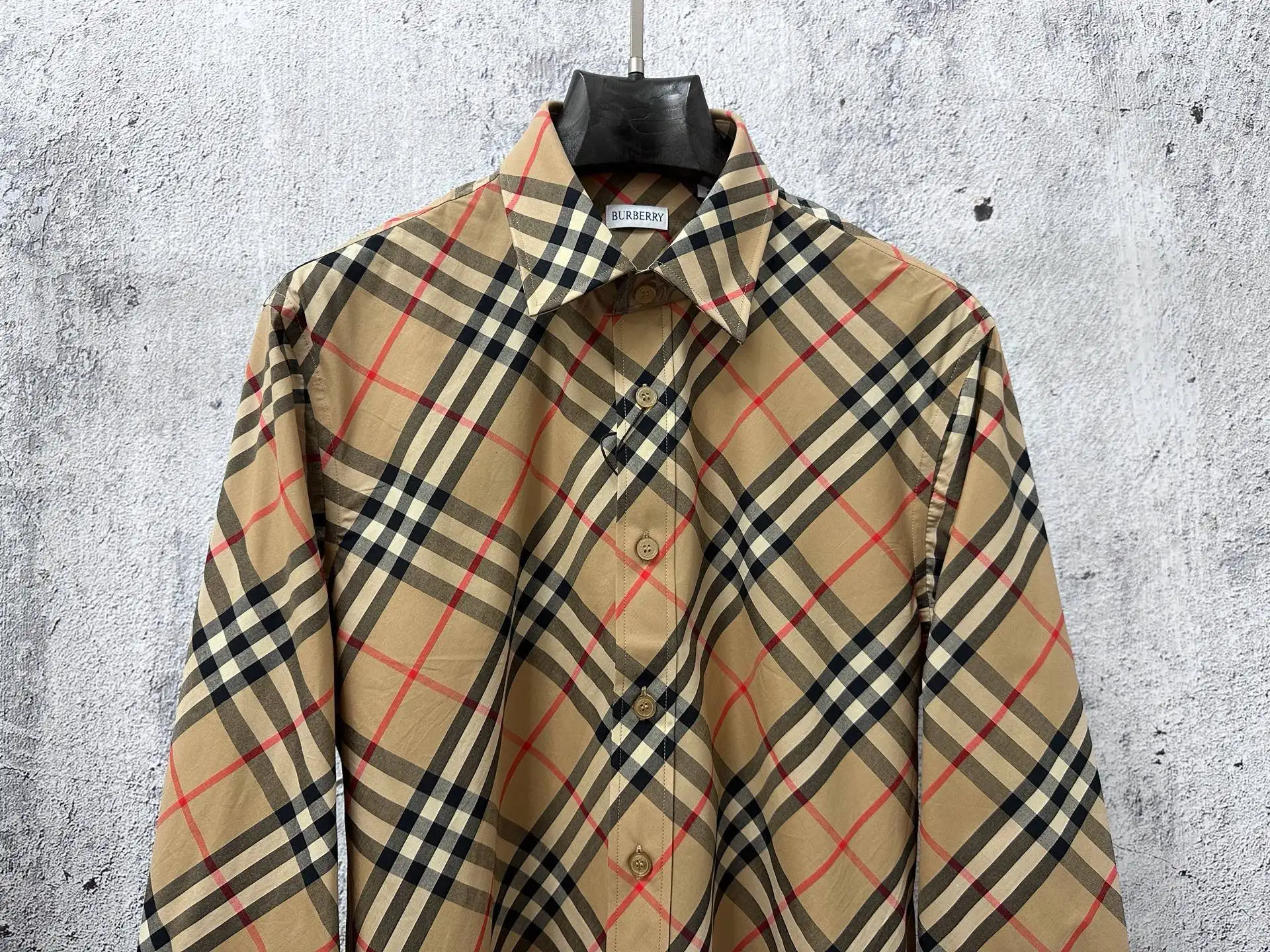 Vintage Check Nylon Twill Shirt D23524874 — view 5