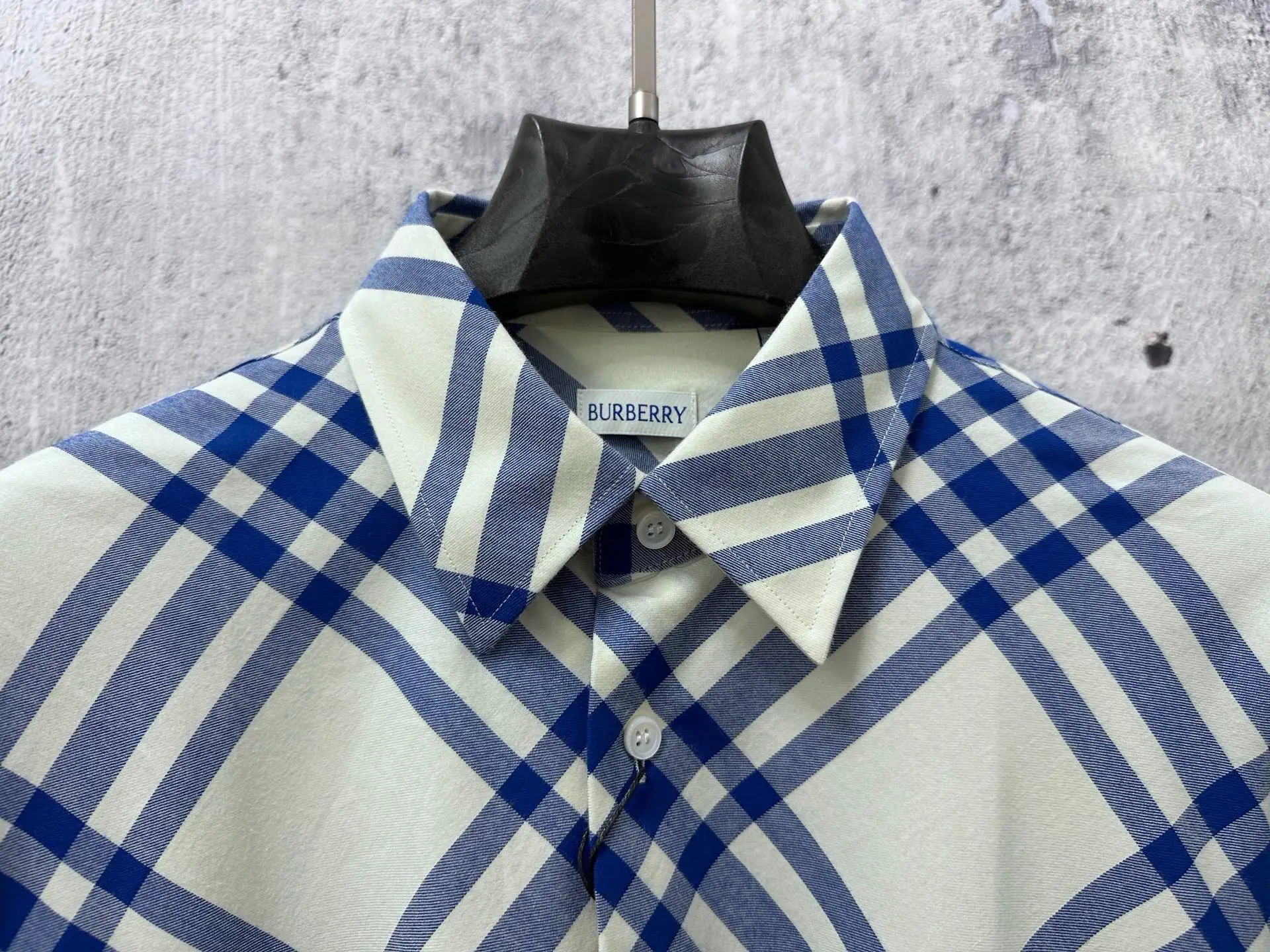 Diamond Check Technical Twill Shirt D23524865 — view 4