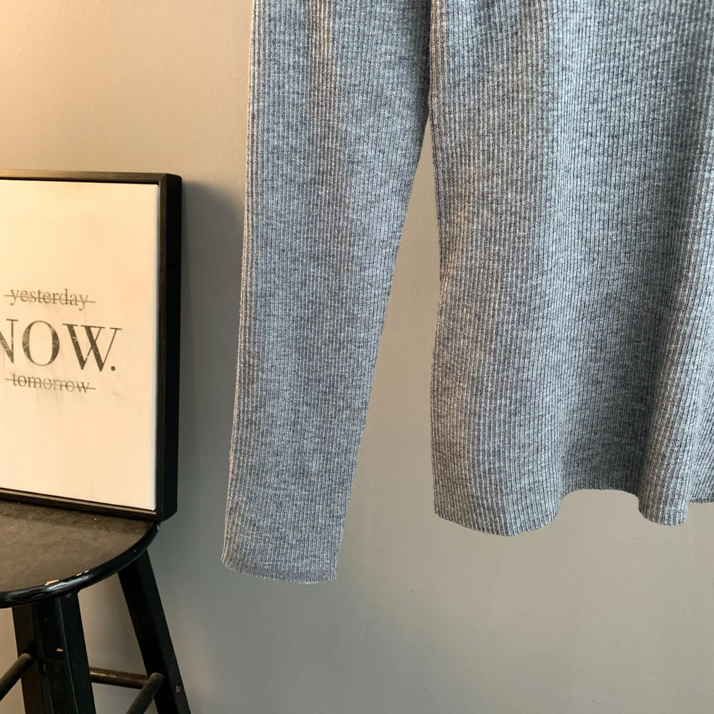 Logo Intarsia Ribbed Merino Wool Sweater D23524193 — view 9