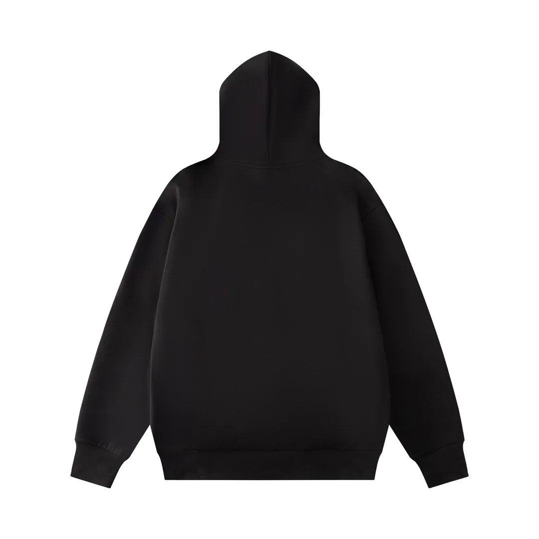 Logo Embroidery Pearl-Zip Hoodie D24021203 — view 3