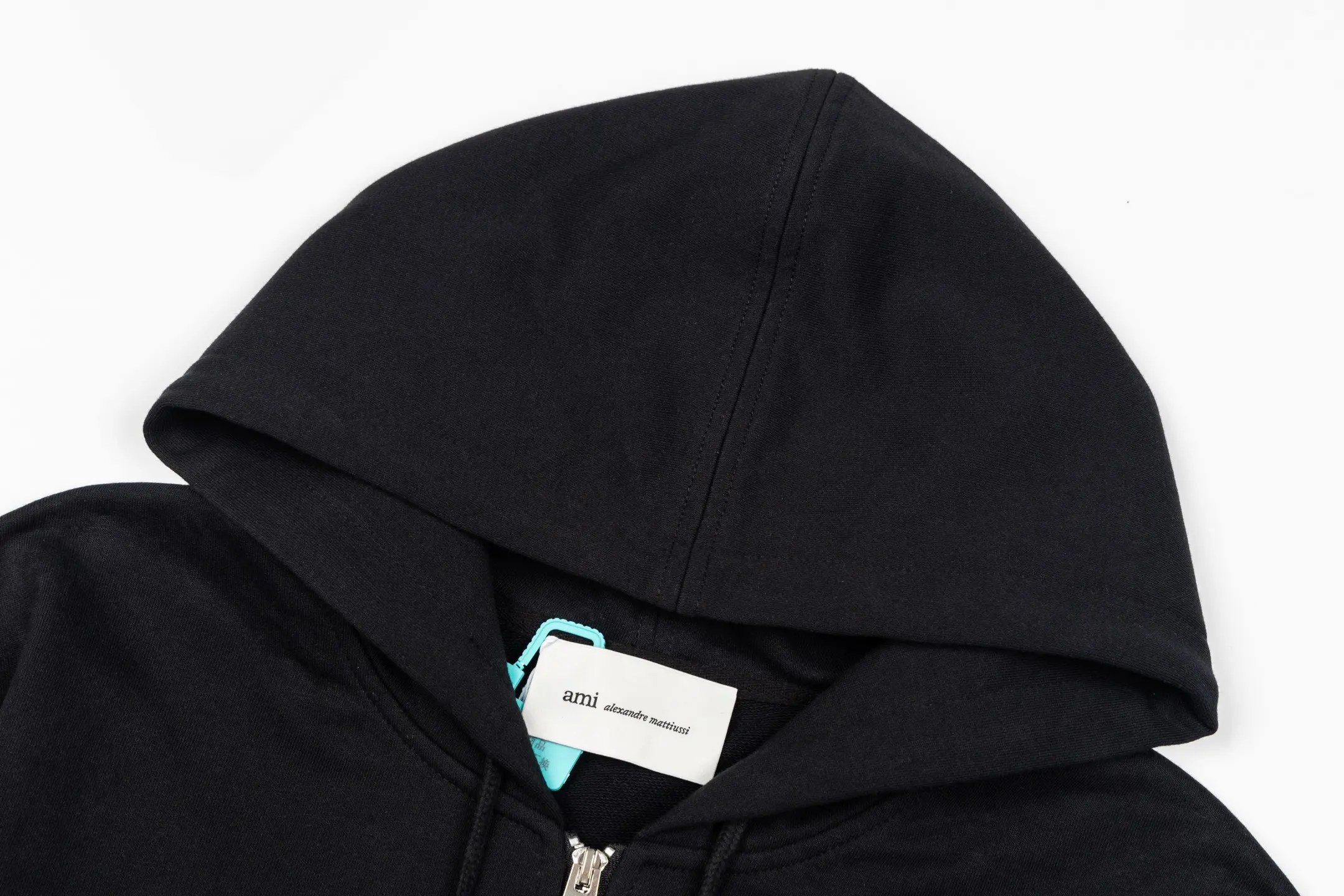 Ami de Cœur Embroidered Zip-Up Hoodie D24021122 — view 5
