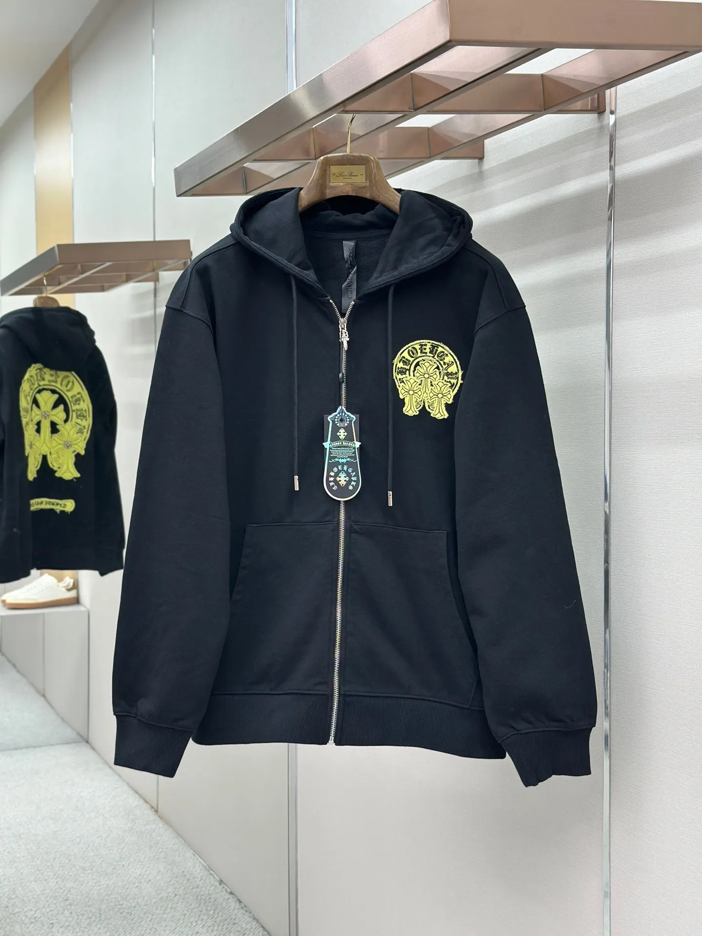 Logo Patch Zip-Up Hoodie D24522754
