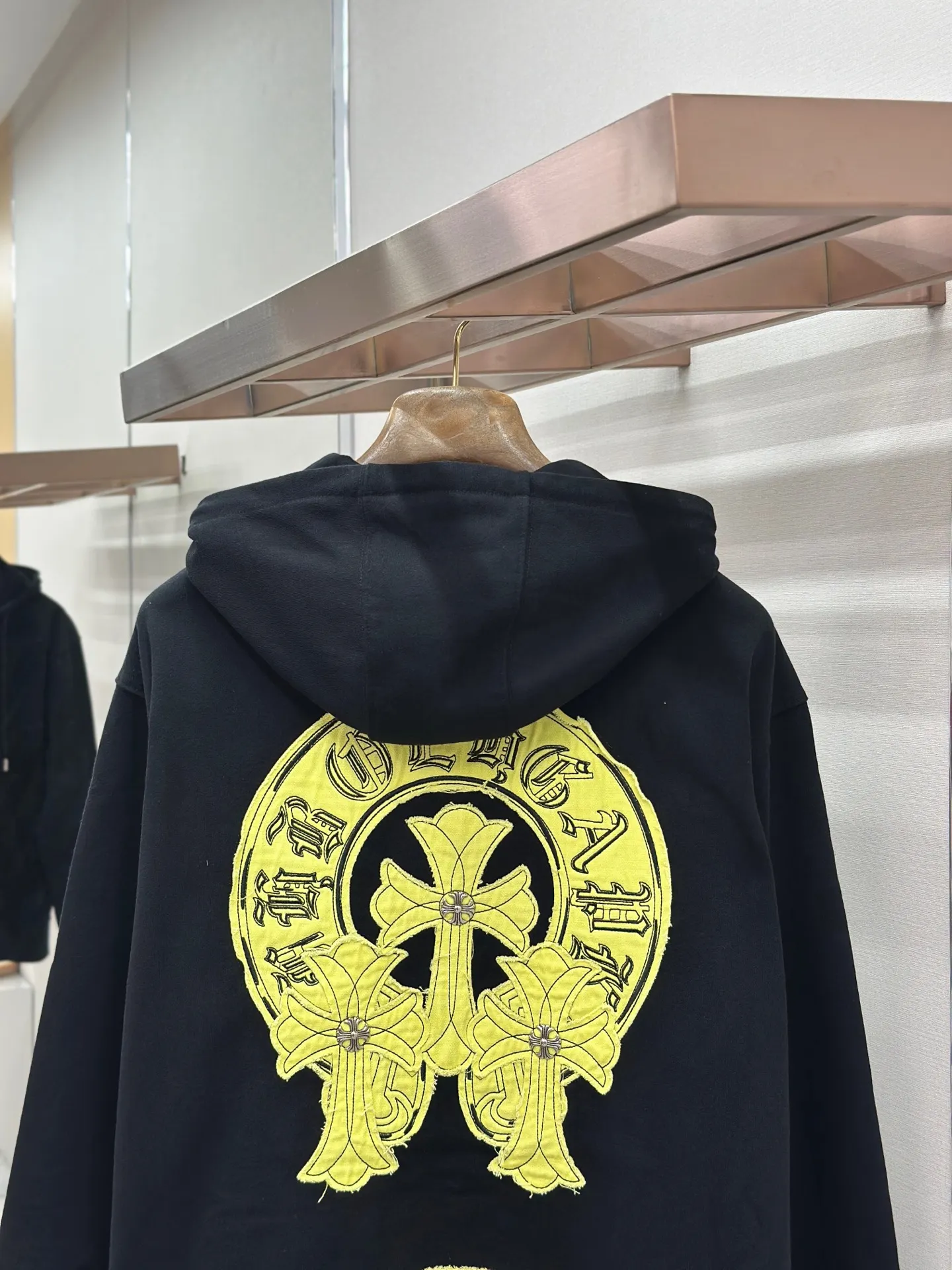 Logo Patch Zip-Up Hoodie D24522754 — view 7