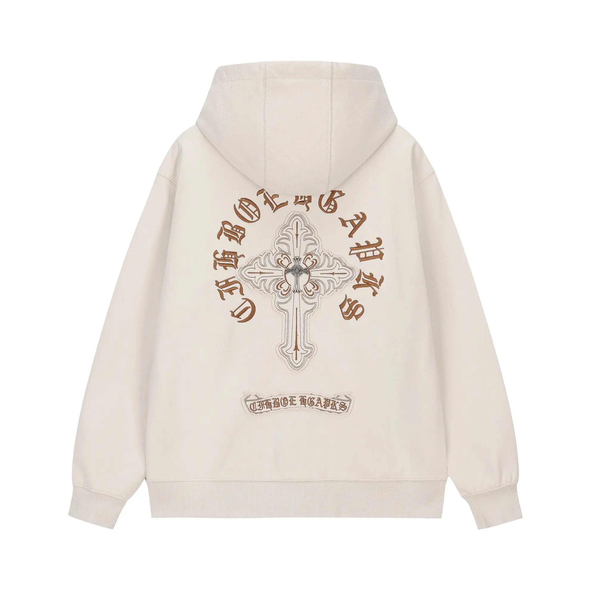 Embroidered Logo Cotton-Blend Hoodie D24522756