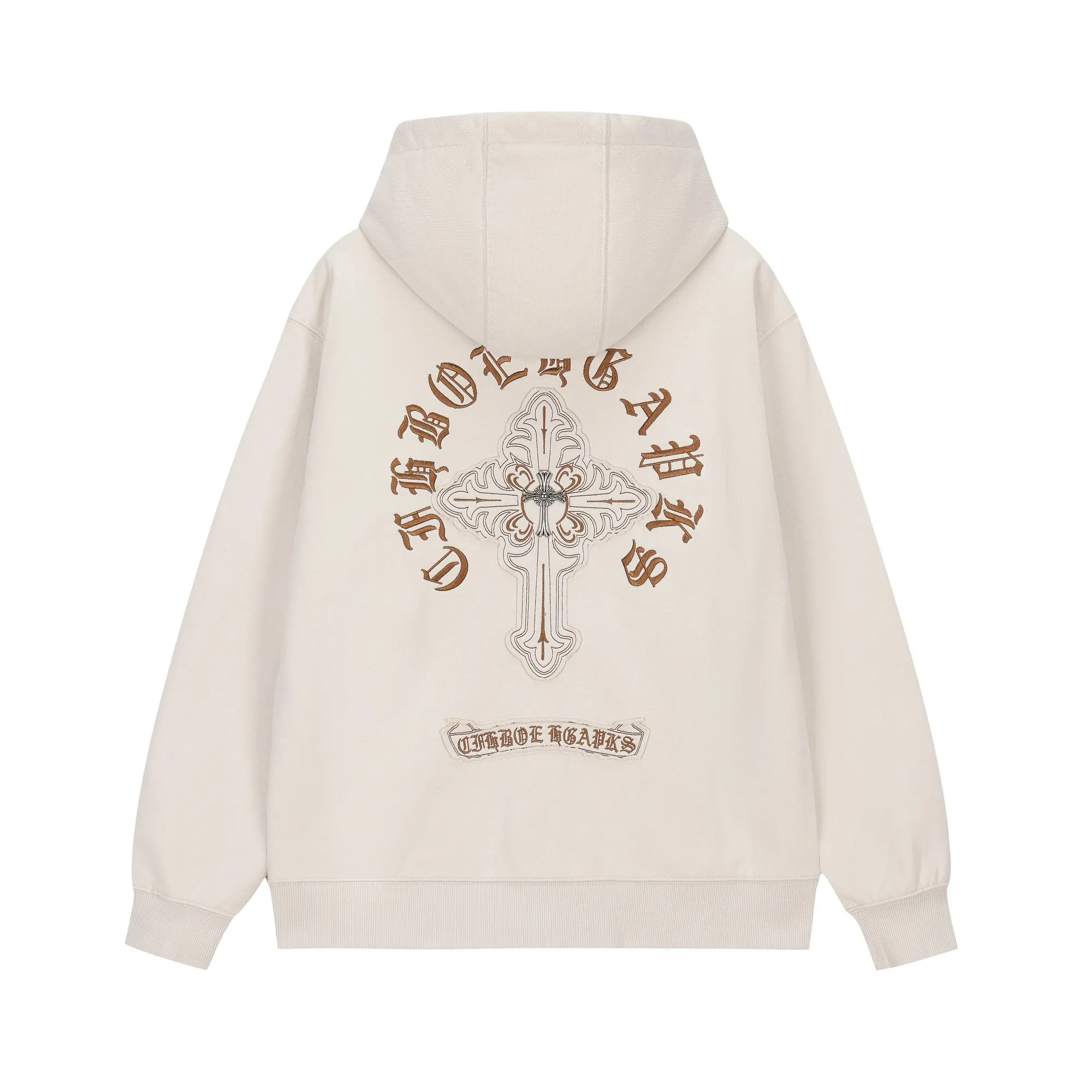 Embroidered Logo Cotton-Blend Hoodie D24522756