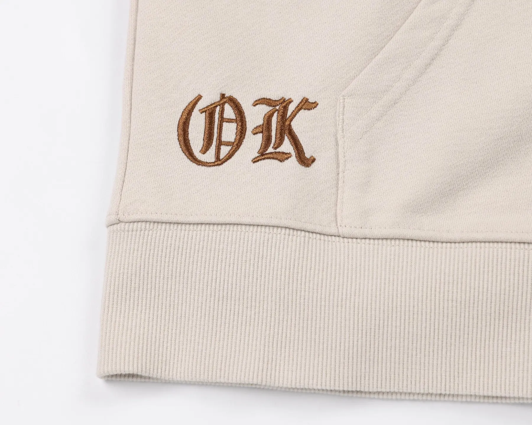 Embroidered Logo Cotton-Blend Hoodie D24522756 — view 6