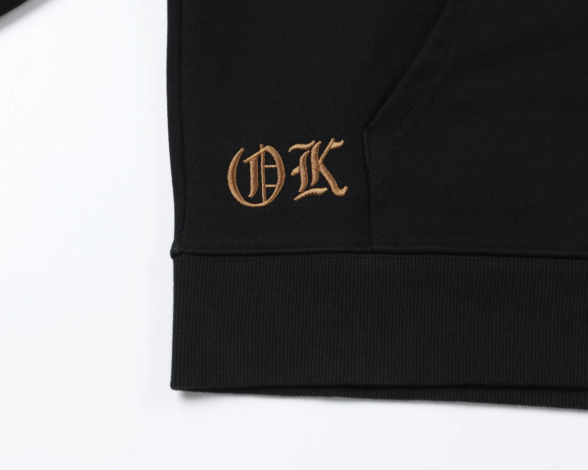 Embroidered Patchwork Zip-Up Hoodie D24522758 — view 6