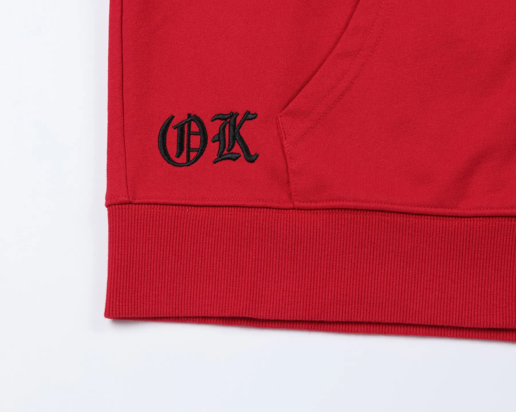 Logo Embroidery Cotton-Blend Zip-Up Hoodie D24522757 — view 6