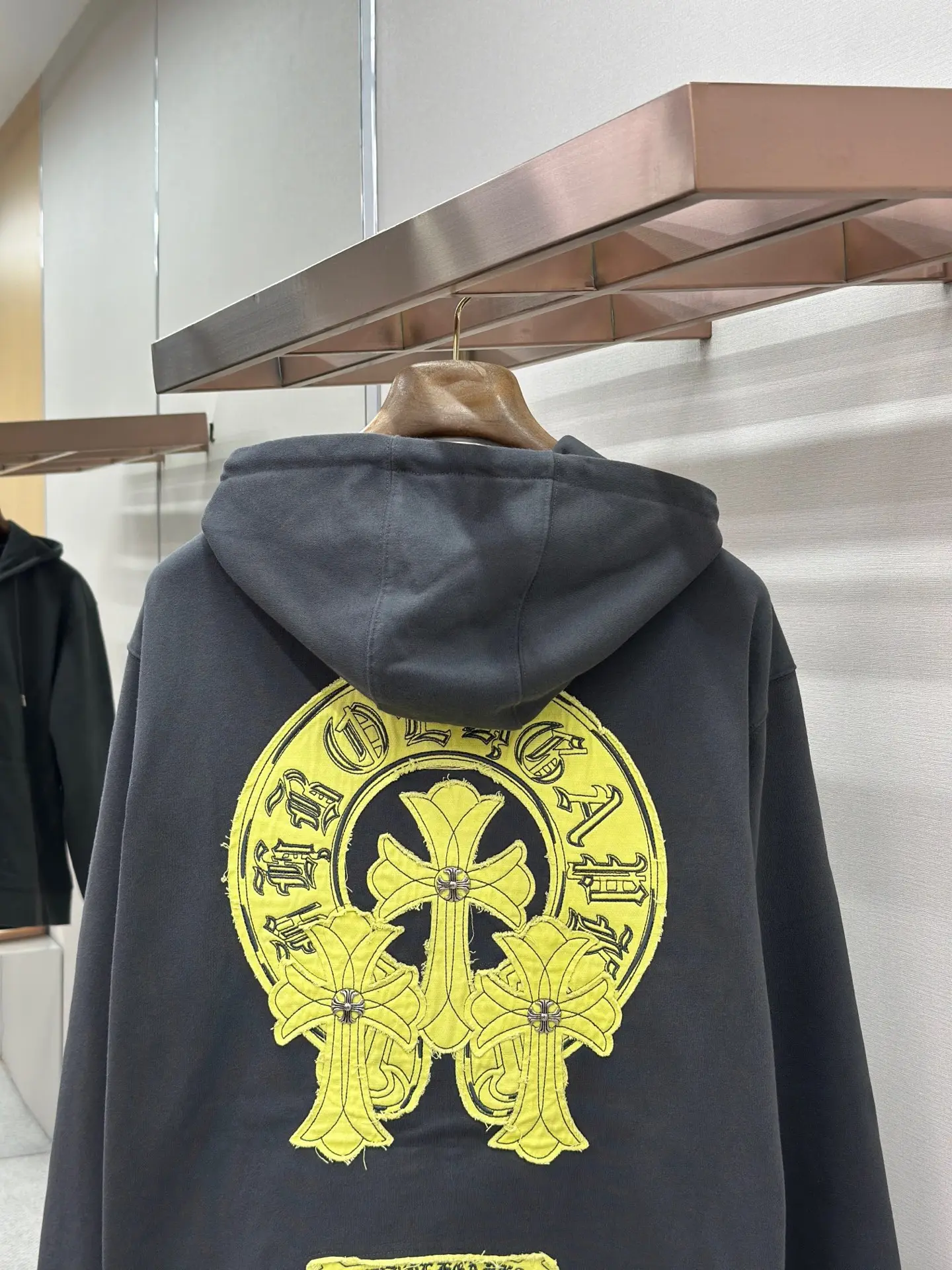 Logo Embroidery Zip-Up Hoodie D24522755 — view 8