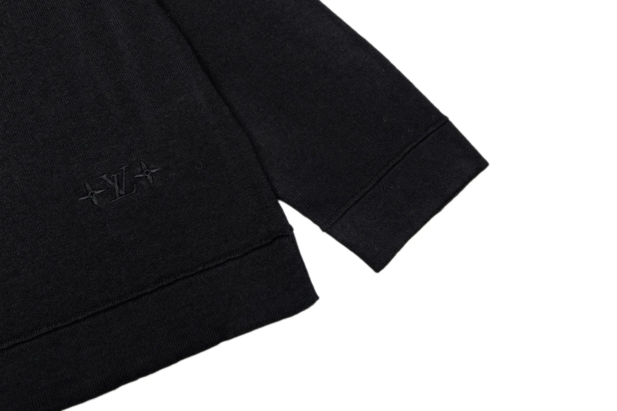 Embroidered Logo Crew-Neck Knit Sweater D24521112 — view 7