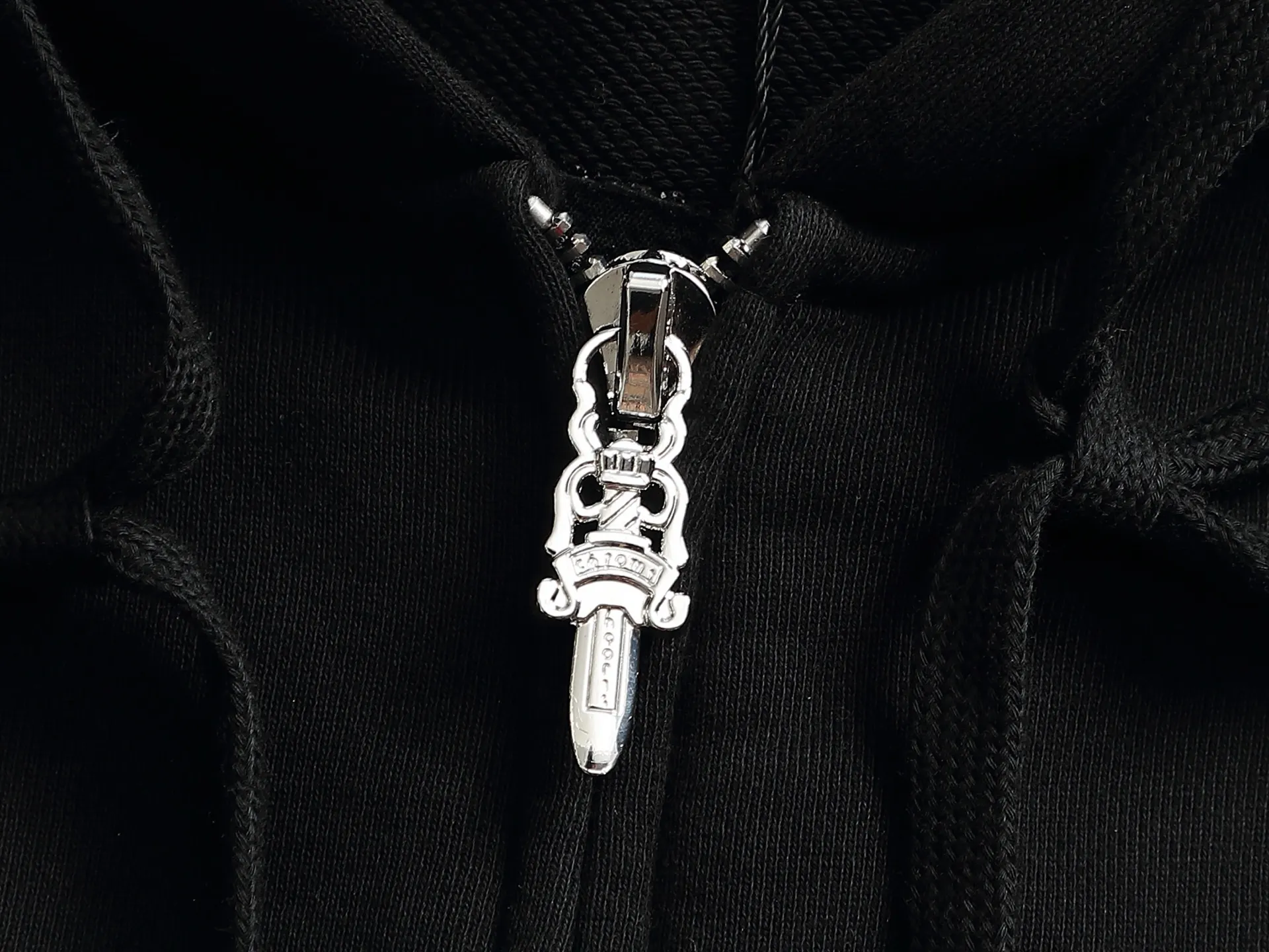 Logo Embroidered Zip-Up Hoodie D24523291 — view 7
