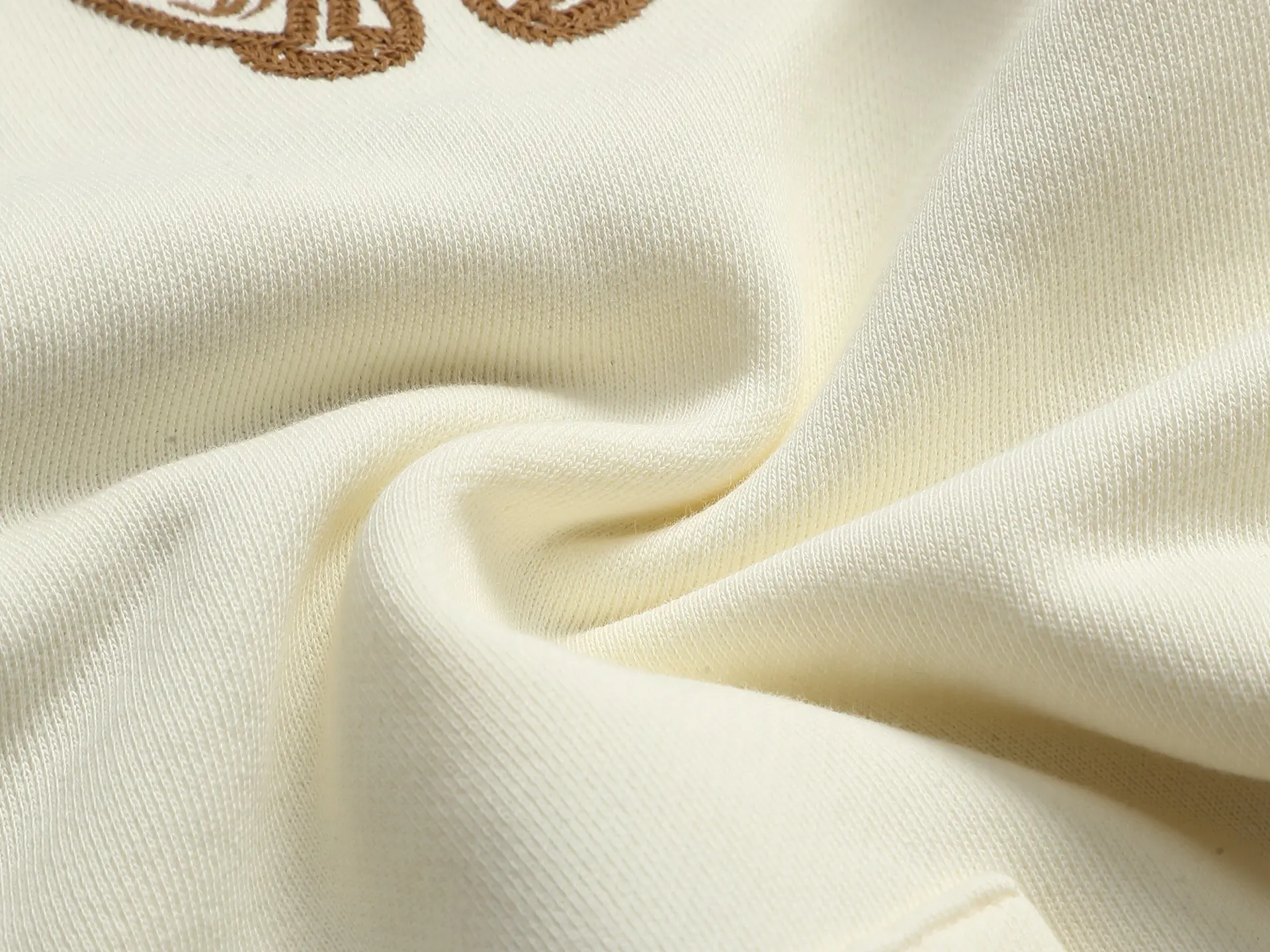 Logo Embroidery Distressed Zip-Up Hoodie D24523290 — view 10
