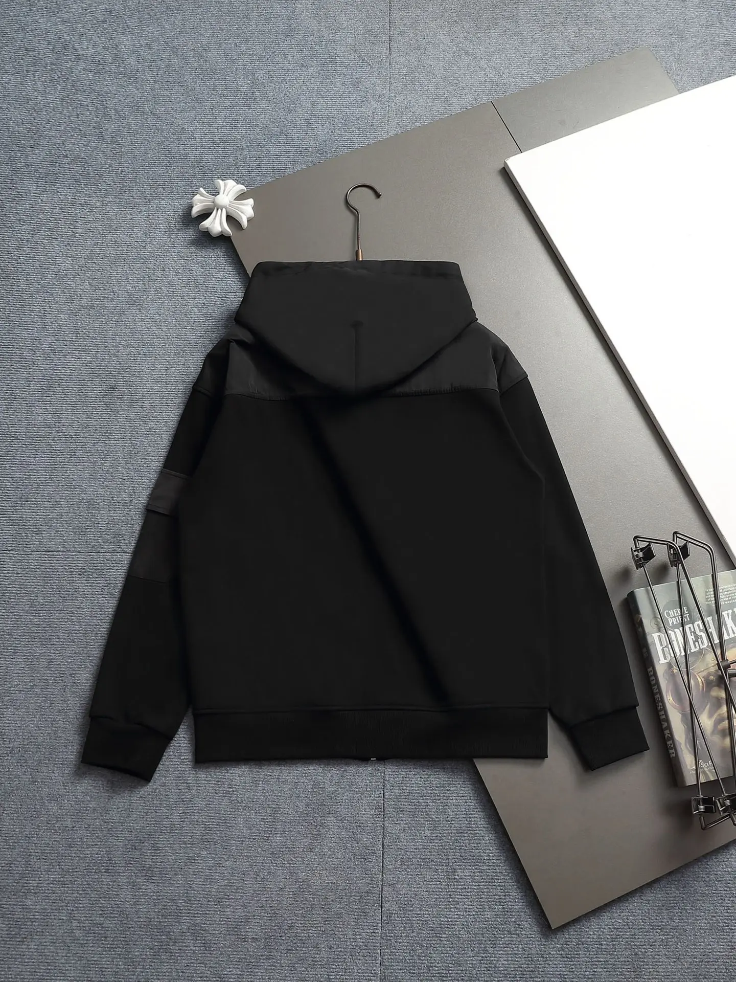 Logo-Appliqué Zip-Up Hoodie D24523292 — view 14