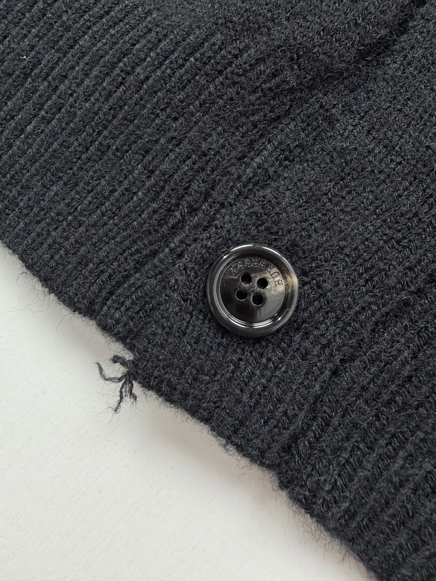 Logo-Embroidered Collared Knit Cardigan D25023915 — view 4