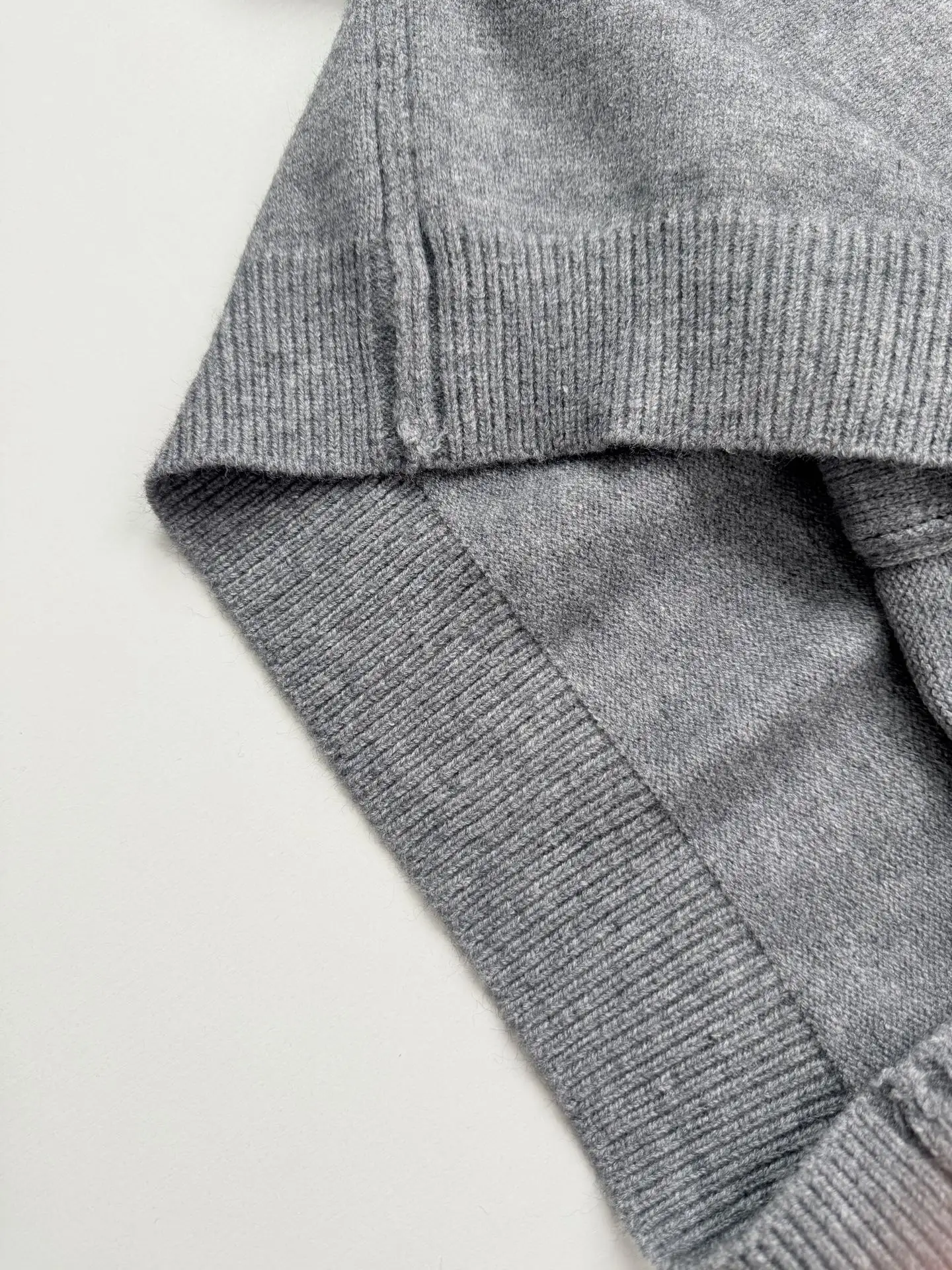 Logo-Embroidered Collared Knit Cardigan D25023914 — view 5