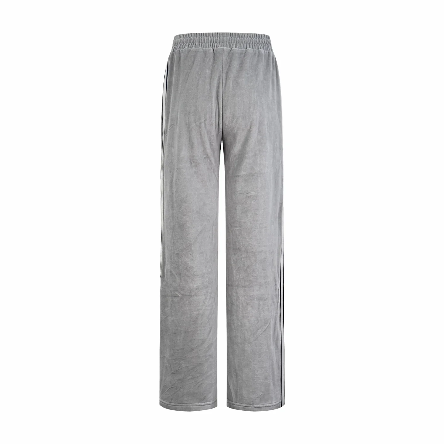 Embroidered Velour Straight-Leg Sweatpants D25023187 — view 3