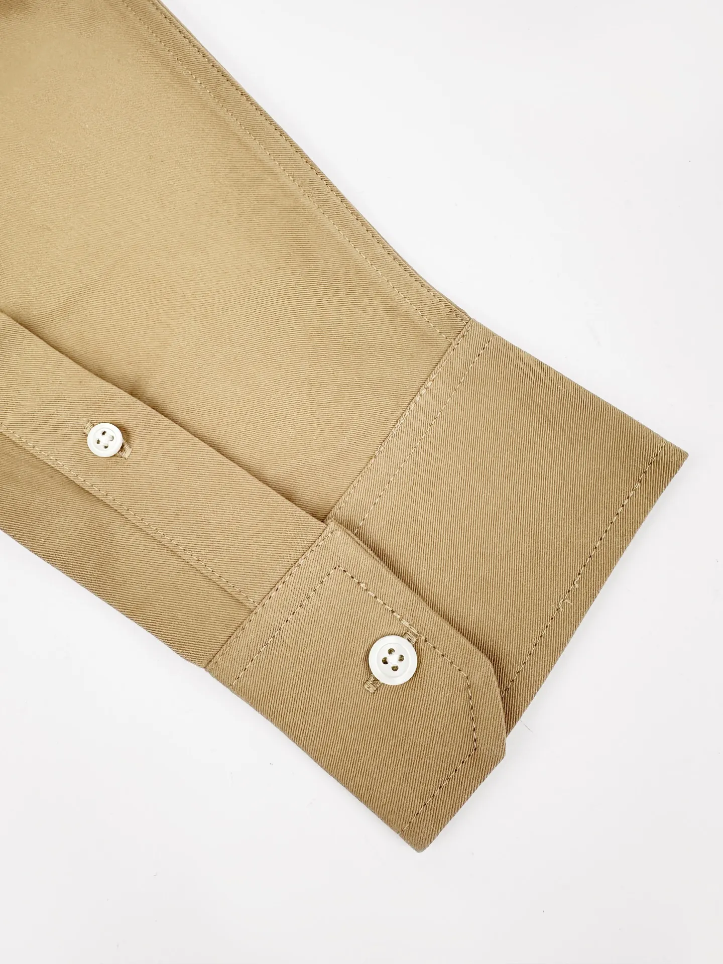 Anagram Embroidered Cotton-Twill Shirt D25024902 — view 7
