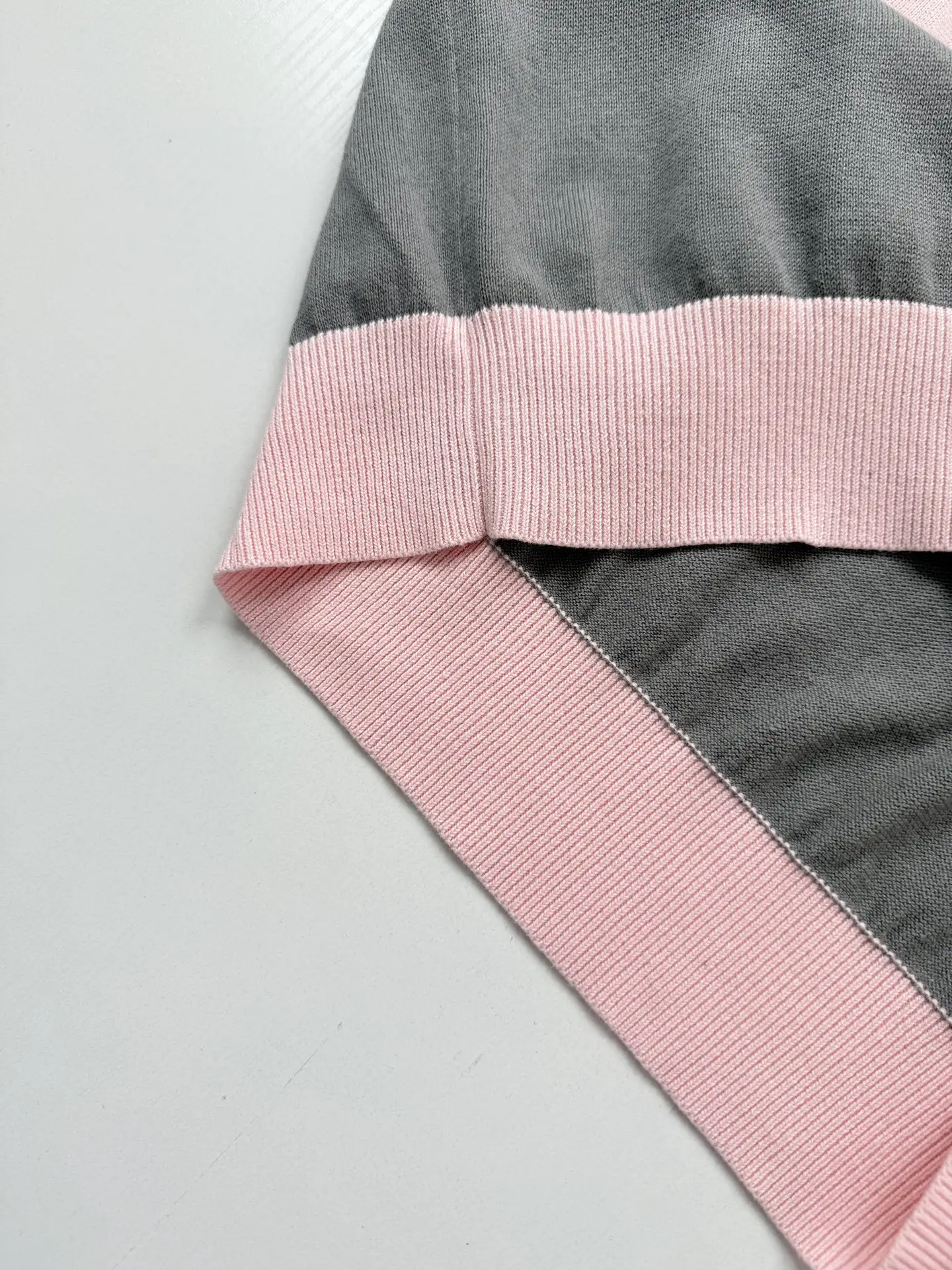 Striped Knit Long-Sleeve Polo Shirt D25524748 — view 11