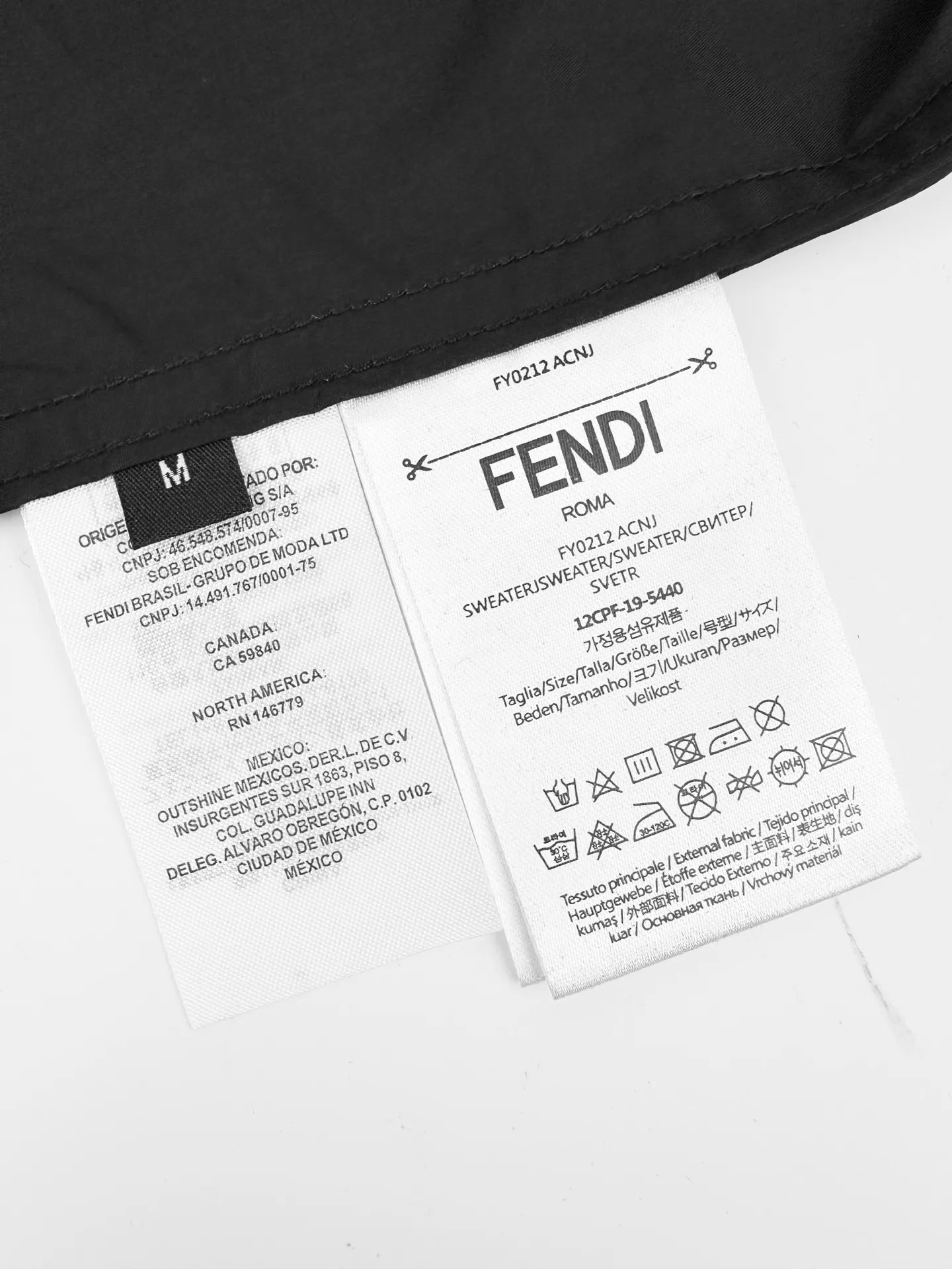 Fendi Utility Pocket Cotton Shirt D25524901 — view 11