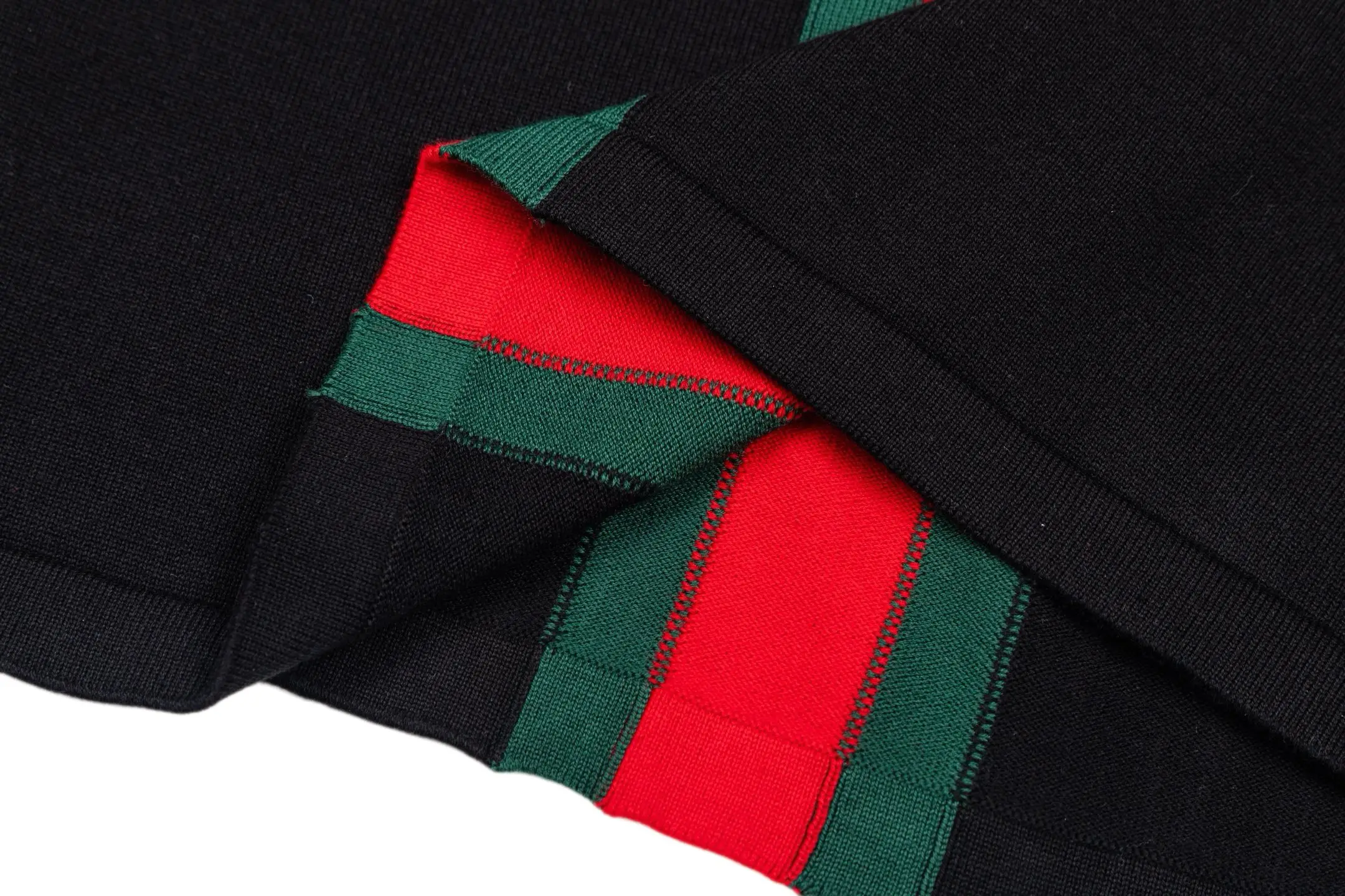 Web Stripe Crew-Neck Knit Sweater D25521114 — view 7