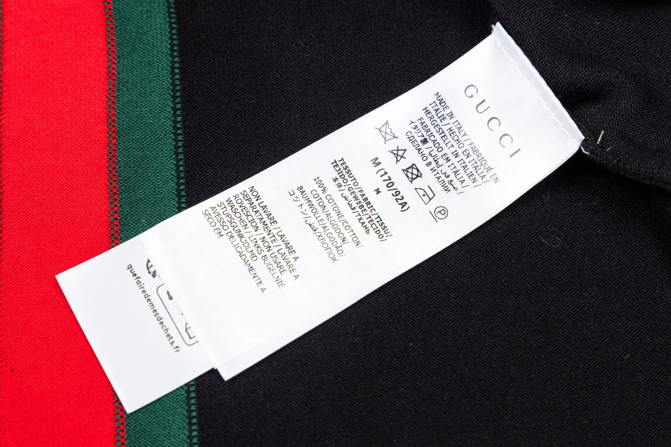 Web Stripe Crew-Neck Knit Sweater D25521114 — view 9