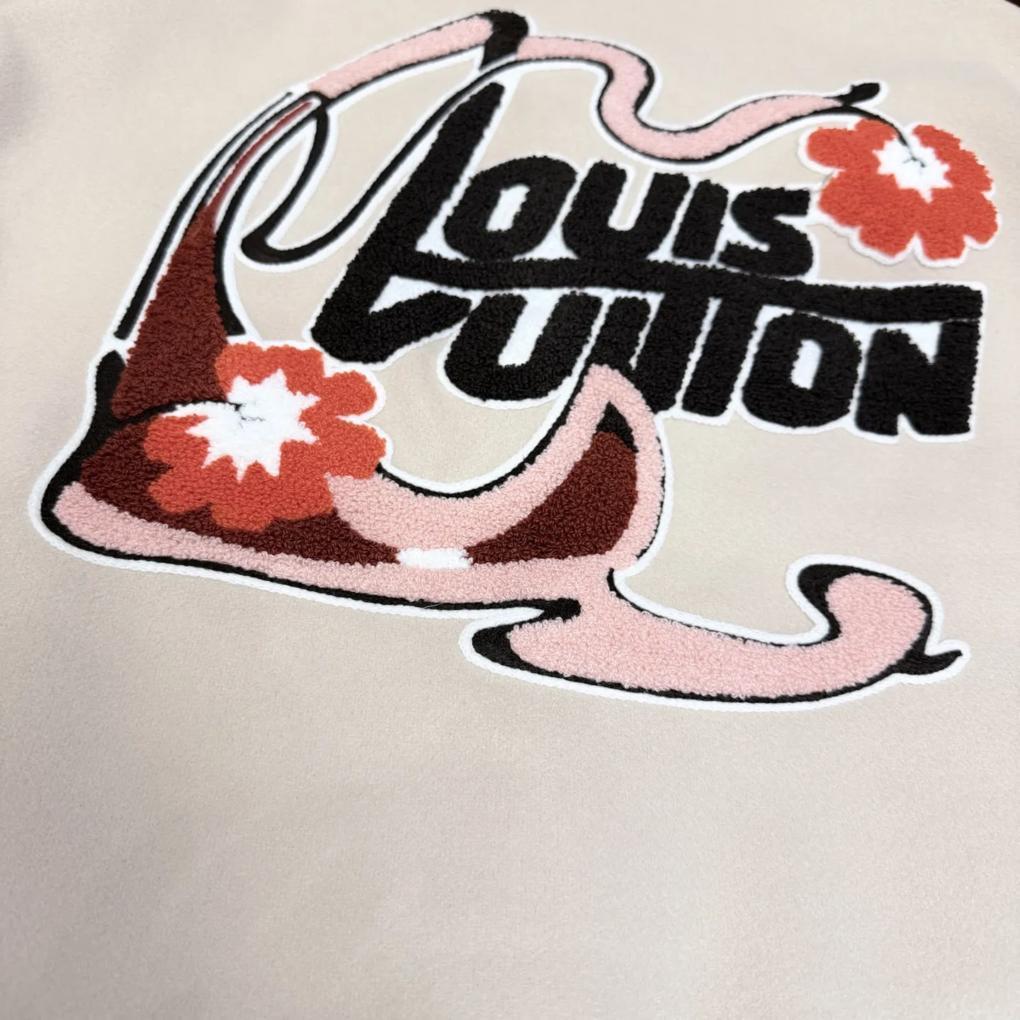 Louis Vuitton Leather-Sleeved Varsity Jacket D25522659 — view 4