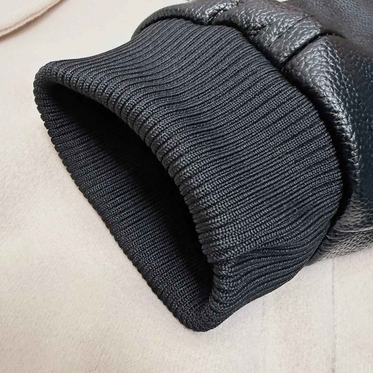 Louis Vuitton Leather-Sleeved Varsity Jacket D25522659 — view 8