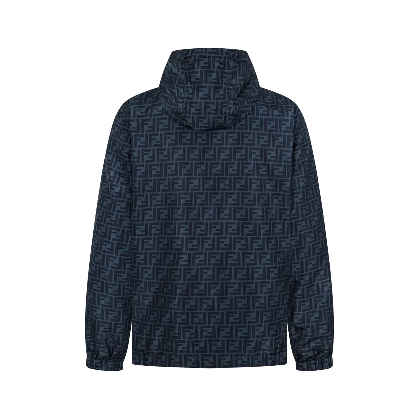 Reversible FF Monogram Jacquard Hooded Jacket D25523499 — view 2