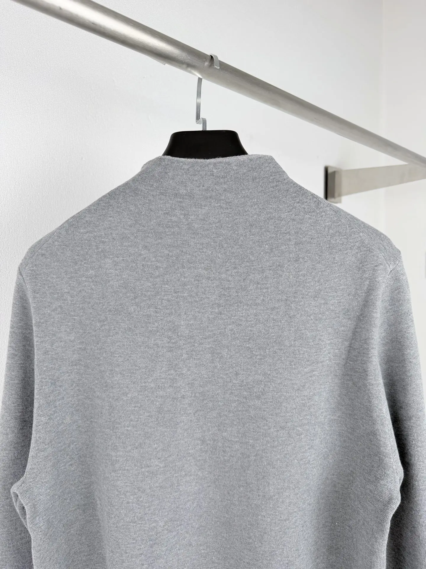 CD Icon Embossed Wool Zip-Up Sweater D26022735 — view 4