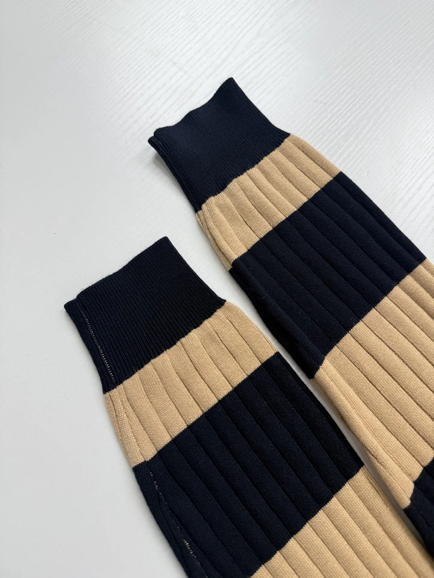 Striped Ribbed-Knit Crew-Neck Sweater D26024741 — view 8