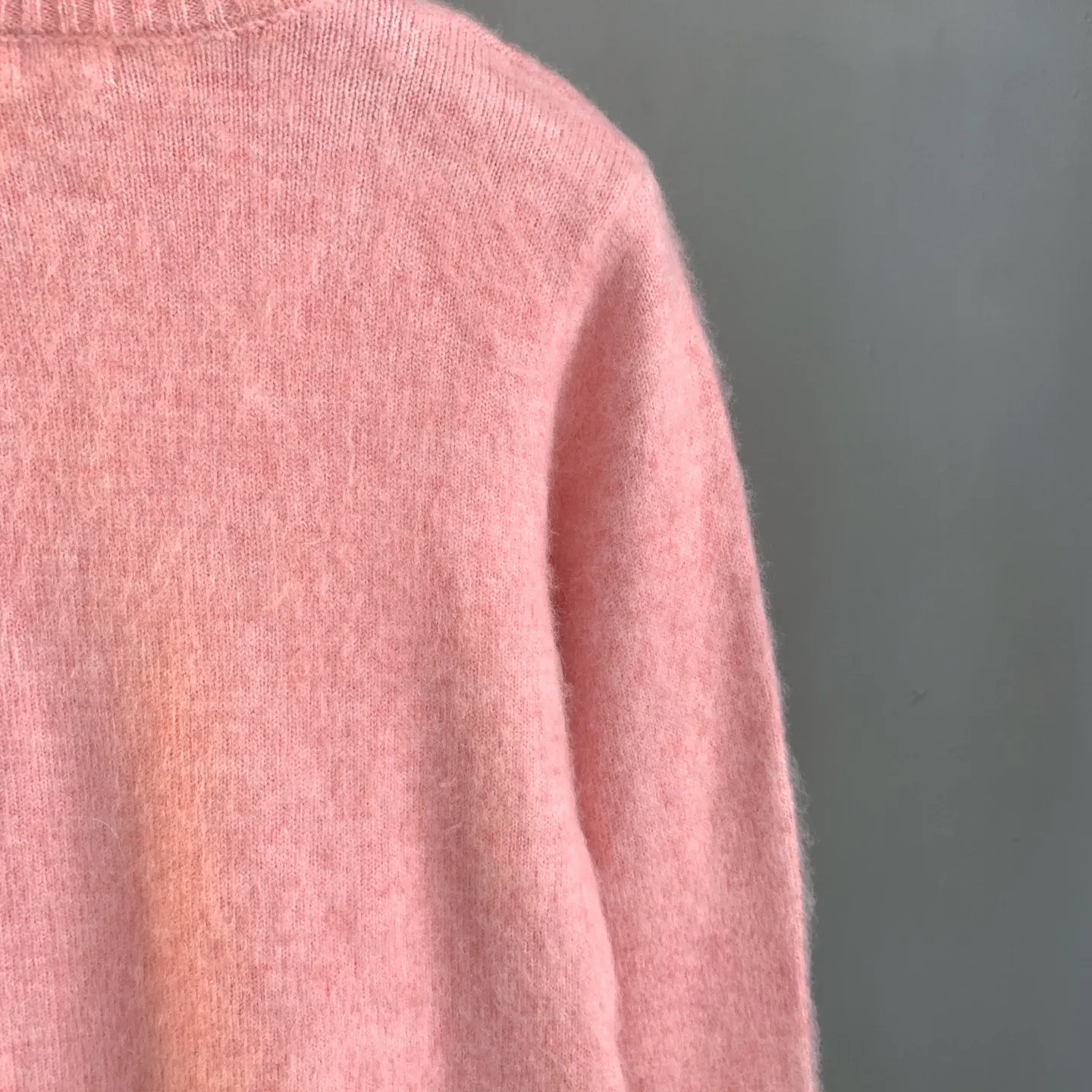 Rabbit Embroidery Wool Crew-Neck Sweater D26024194 — view 7