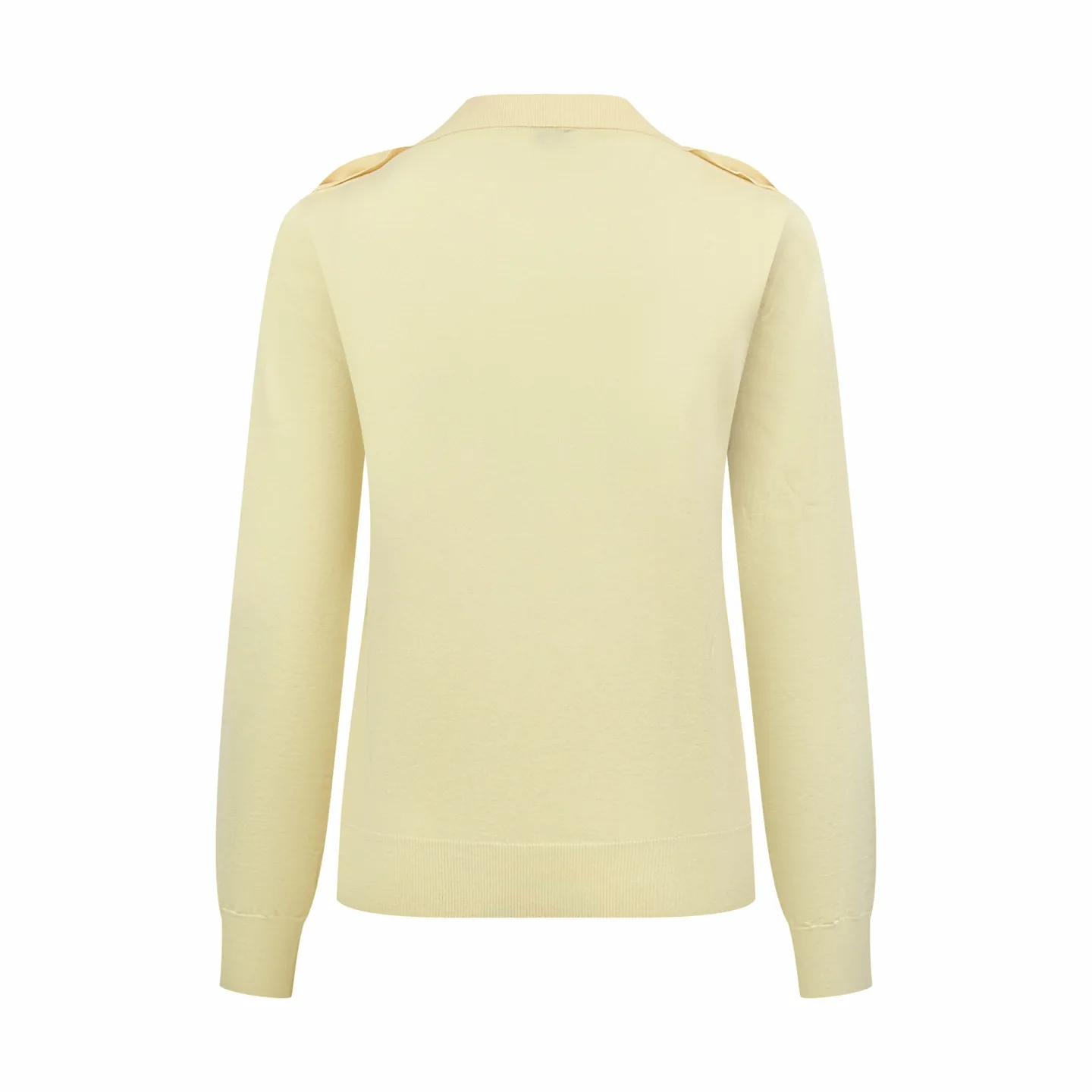 Anagram Embroidered Merino Wool-Blend Sweater D26522703 — view 2