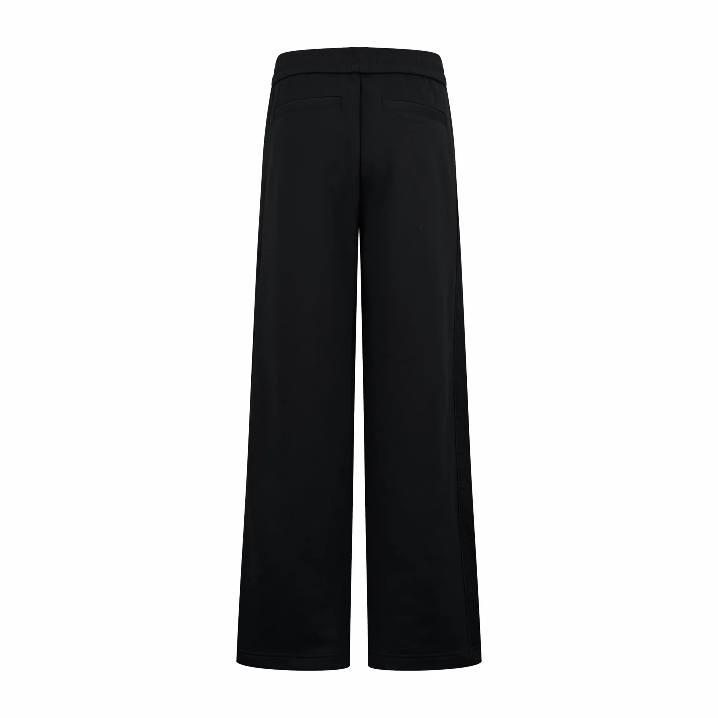 Oblique Inset Wide-Leg Knit Trousers D26523189 — view 3