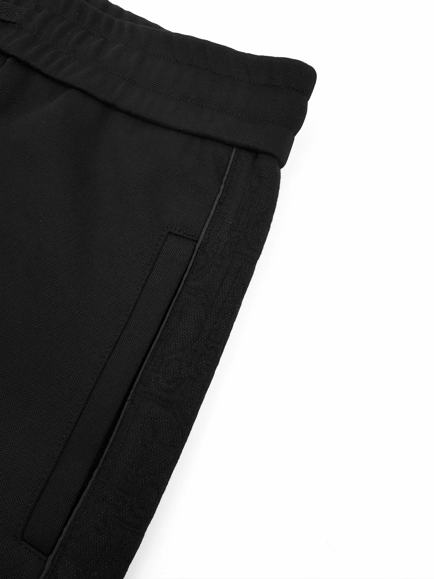 Oblique Inset Wide-Leg Knit Trousers D26523189 — view 6
