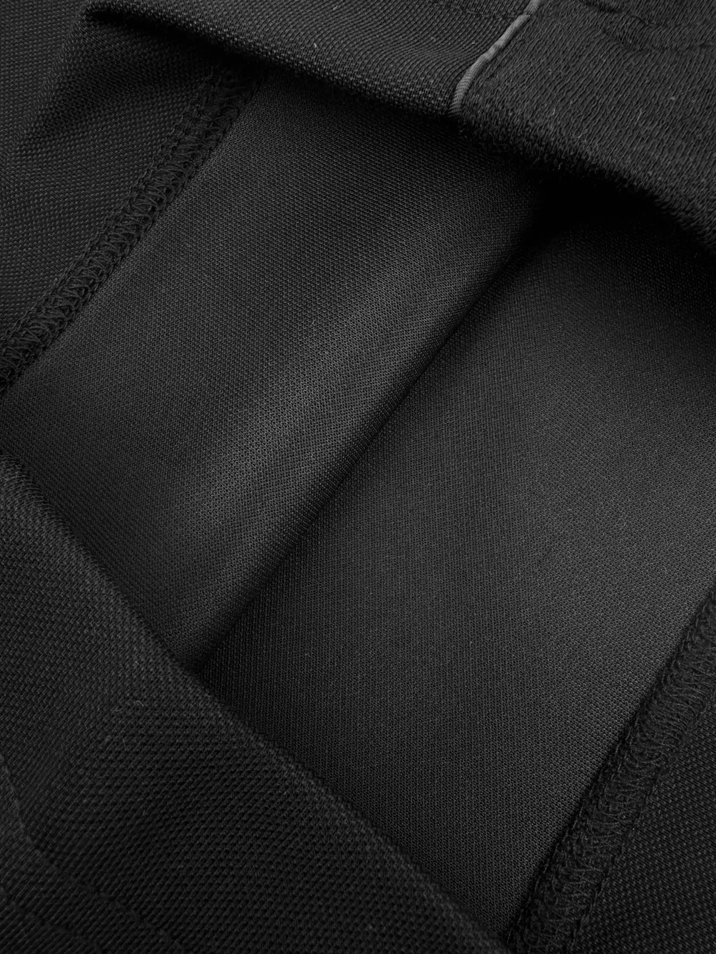 Oblique Inset Wide-Leg Knit Trousers D26523189 — view 9