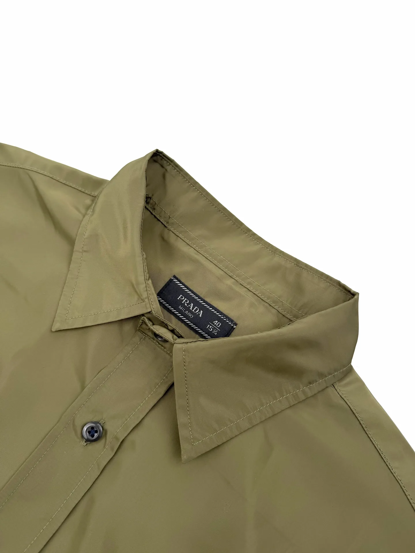 Re-Nylon Logo-Patch Utility Shirt D26524903 — view 3