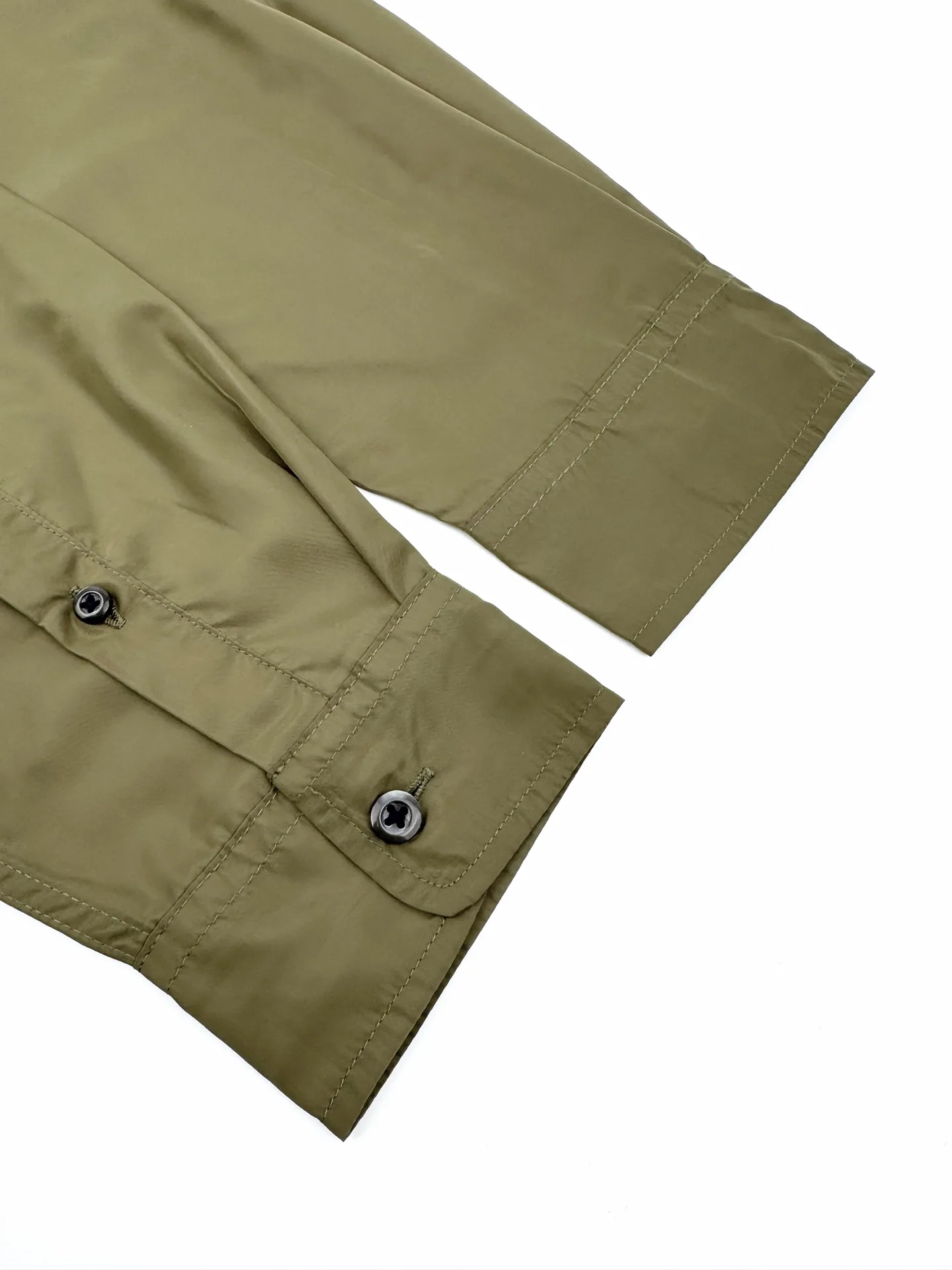 Re-Nylon Logo-Patch Utility Shirt D26524903 — view 8