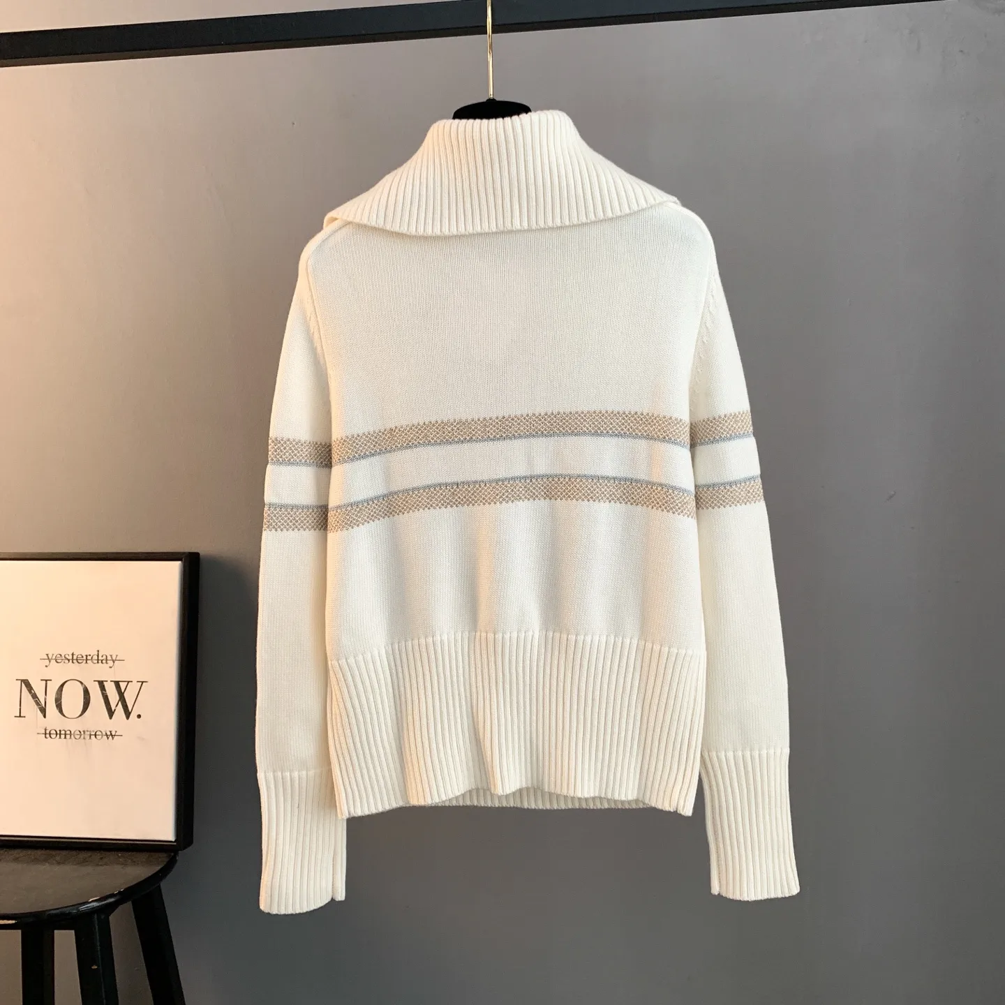 Dior Alps Star Jacquard Wool-Cashmere Sweater D26524071 — view 2