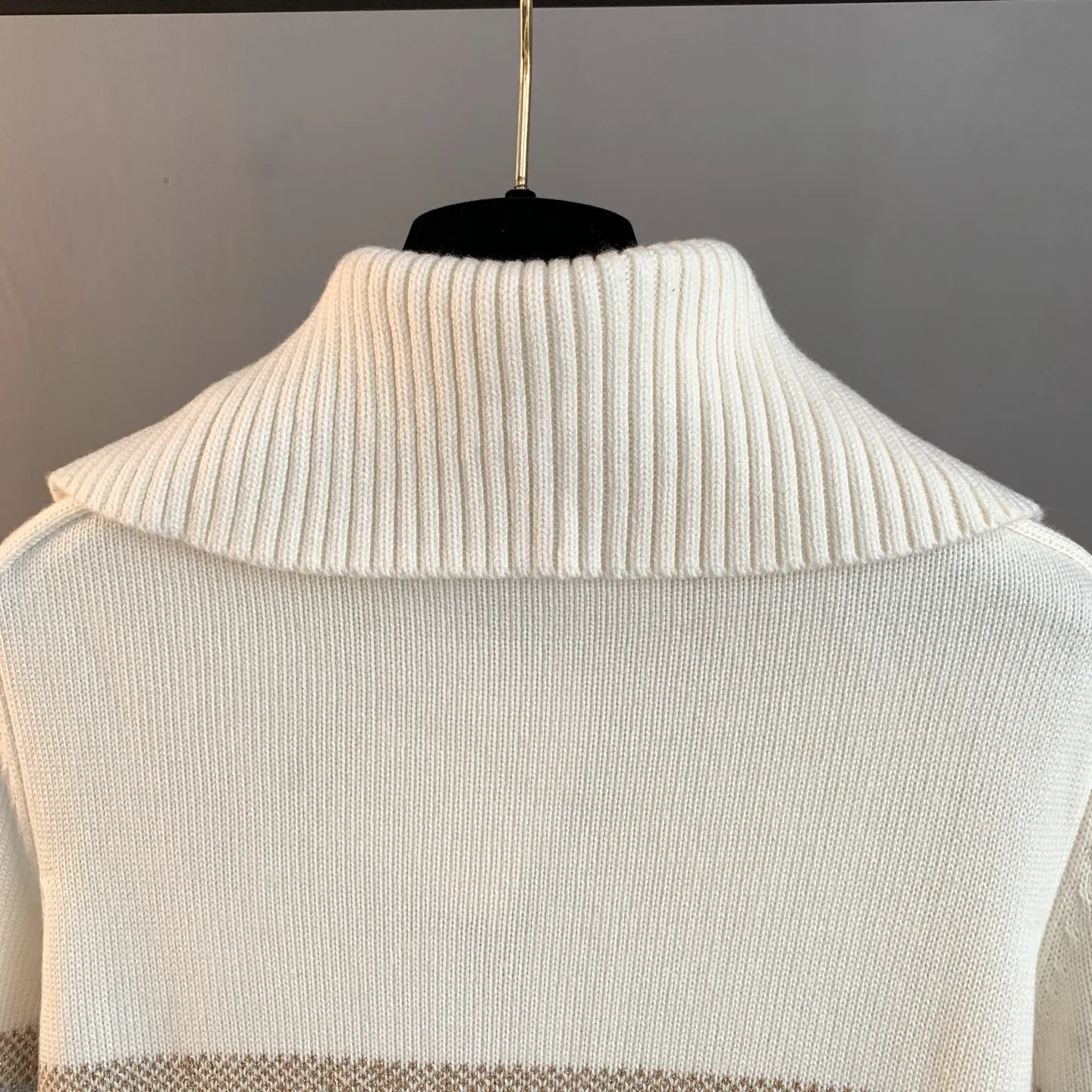Dior Alps Star Jacquard Wool-Cashmere Sweater D26524071 — view 4