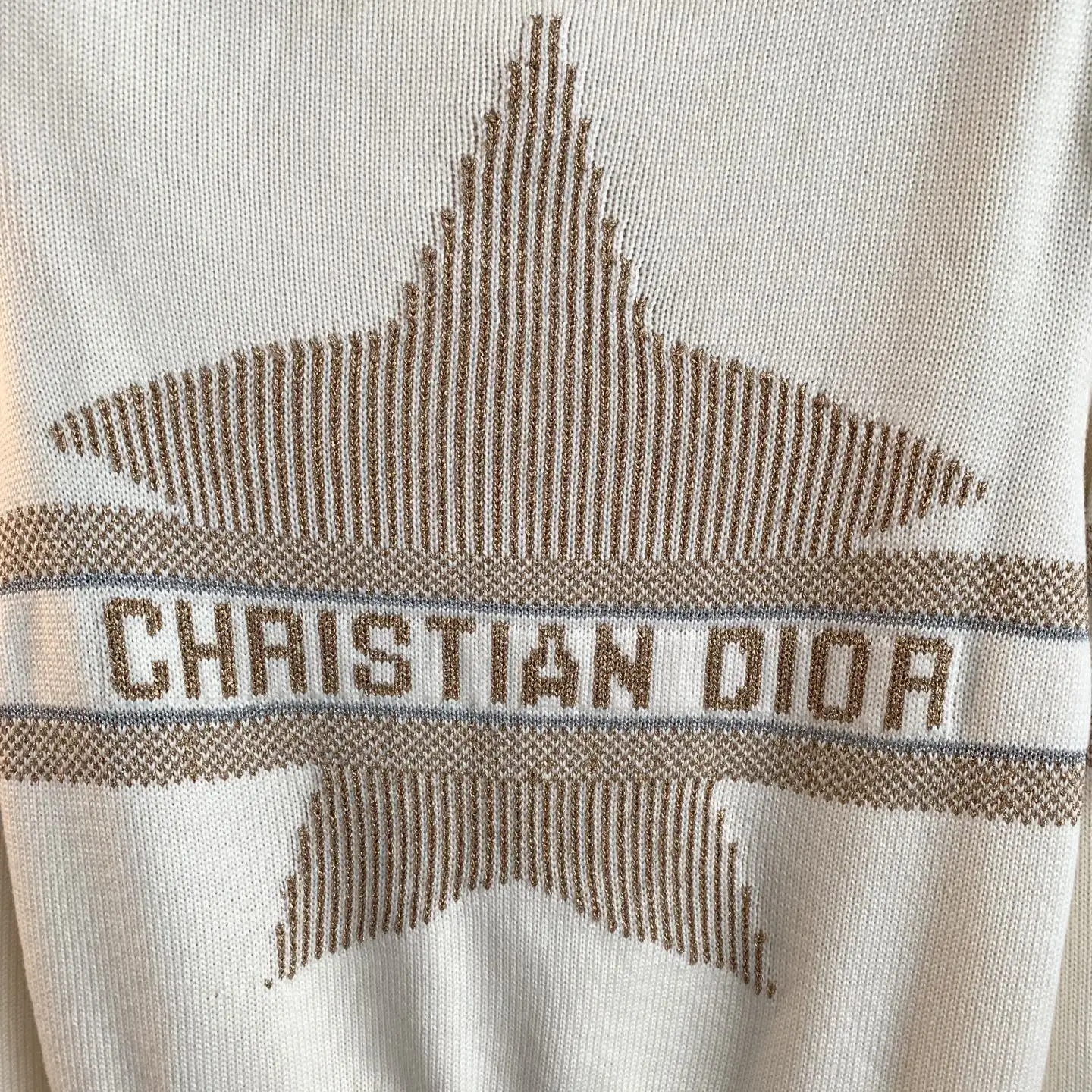 Dior Alps Star Jacquard Wool-Cashmere Sweater D26524071 — view 10