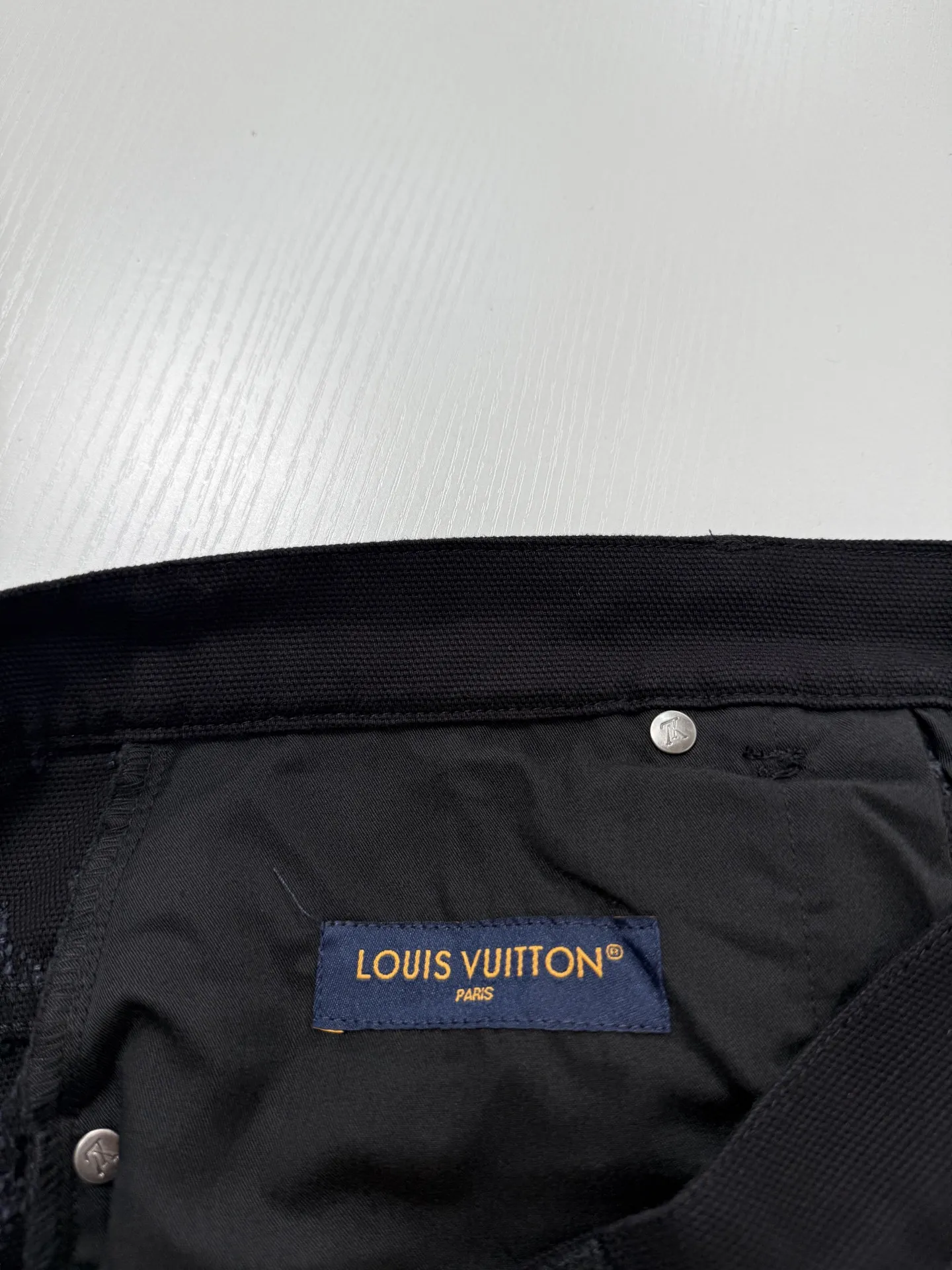 Monogram Jacquard Straight-Leg Jeans D27021243 — view 10