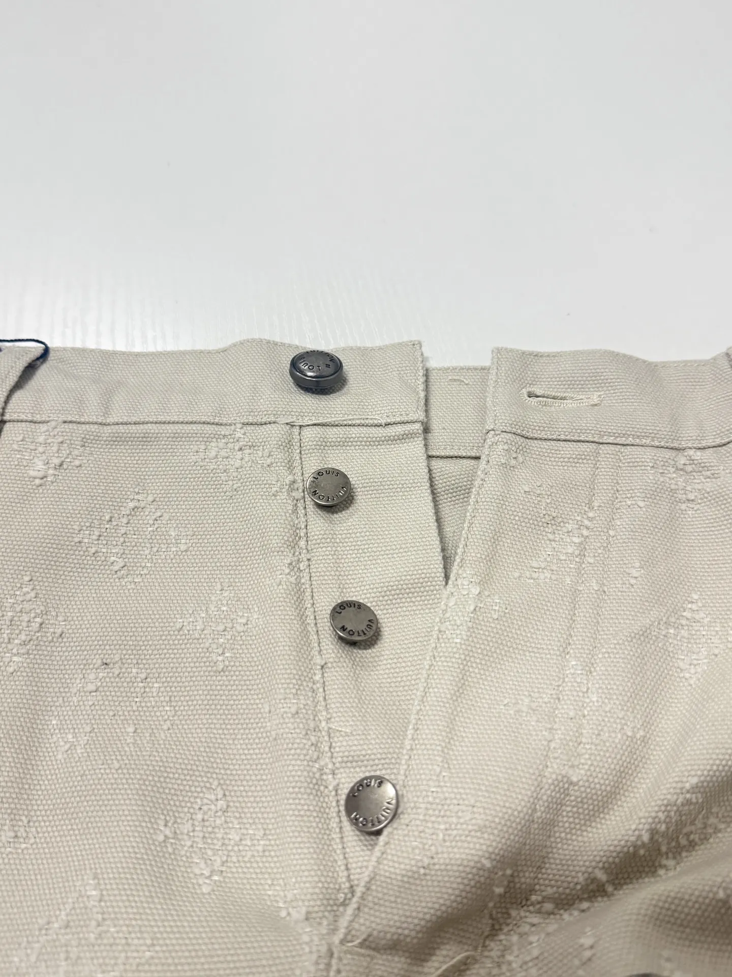 Monogram Jacquard Straight-Leg Jeans D27021242 — view 7